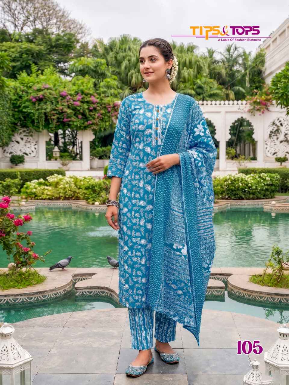 Tips & Tops Summer Fashion Vol 12 Cotton Kurti Combo 6 pcs Catalogue