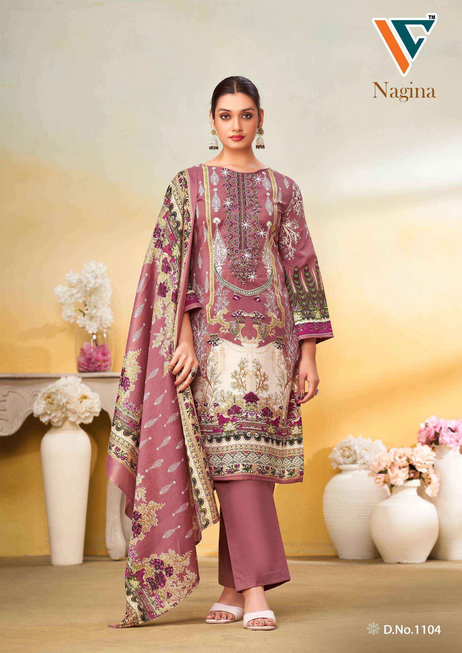 Vandana Creation Nagina‎ Vol 11 Cotton Dress Material 8 pcs Catalogue