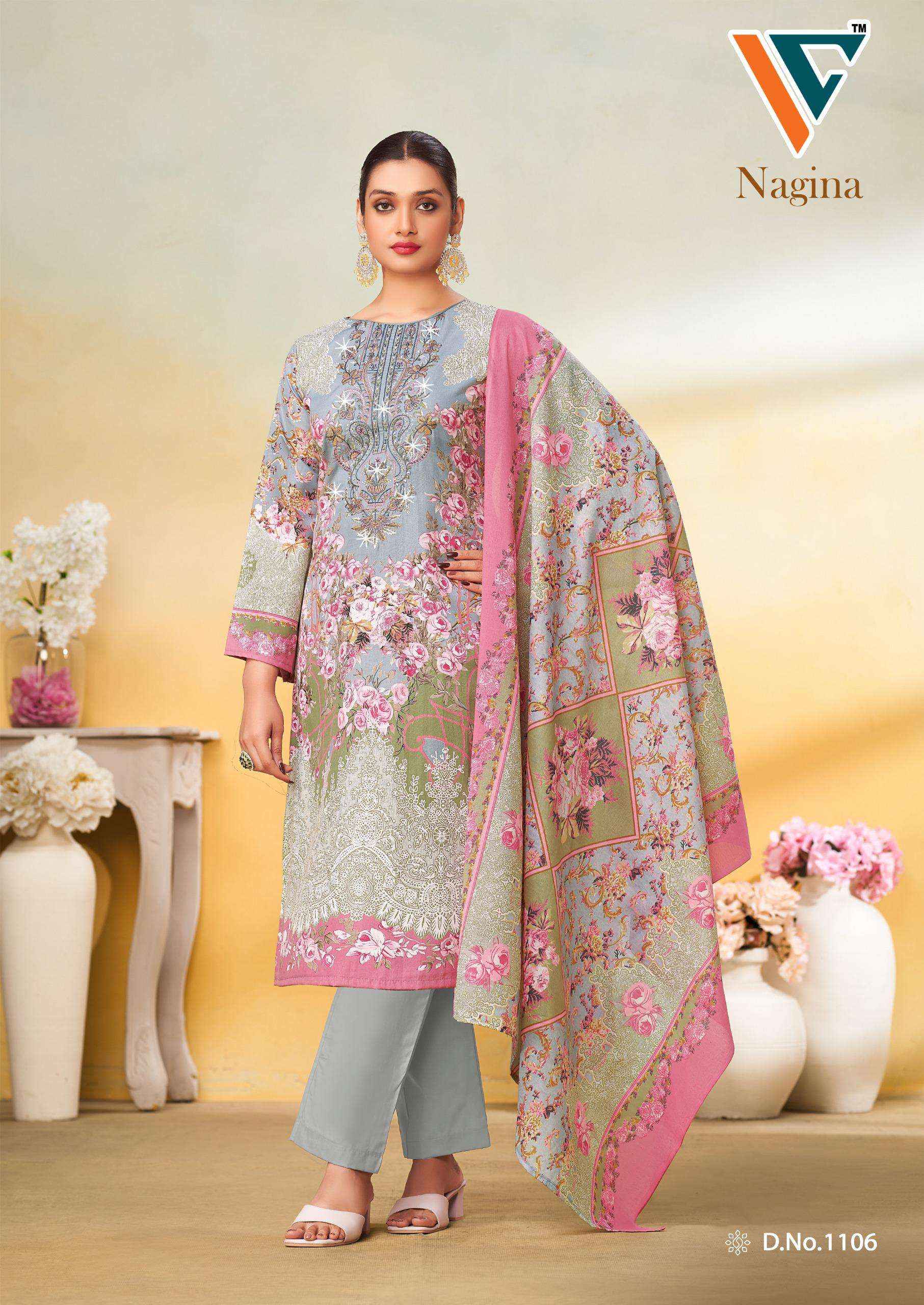 Vandana Creation Nagina‎ Vol 11 Cotton Dress Material 8 pcs Catalogue