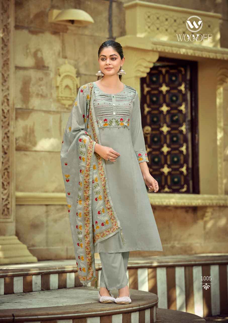Woodee Sahiba Rayon Kurti Combo 6 pcs Catalogue