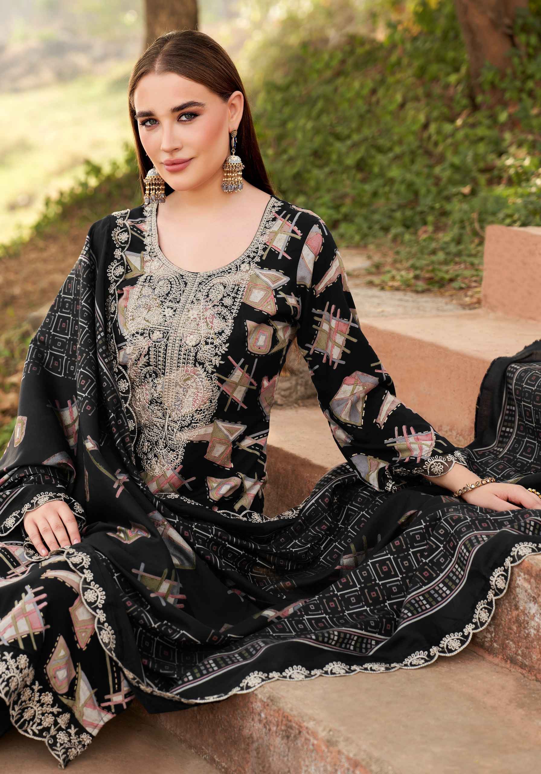 Alok Black Diamond Edition 15 Rayon Dress Material 6 pcs Catalogue