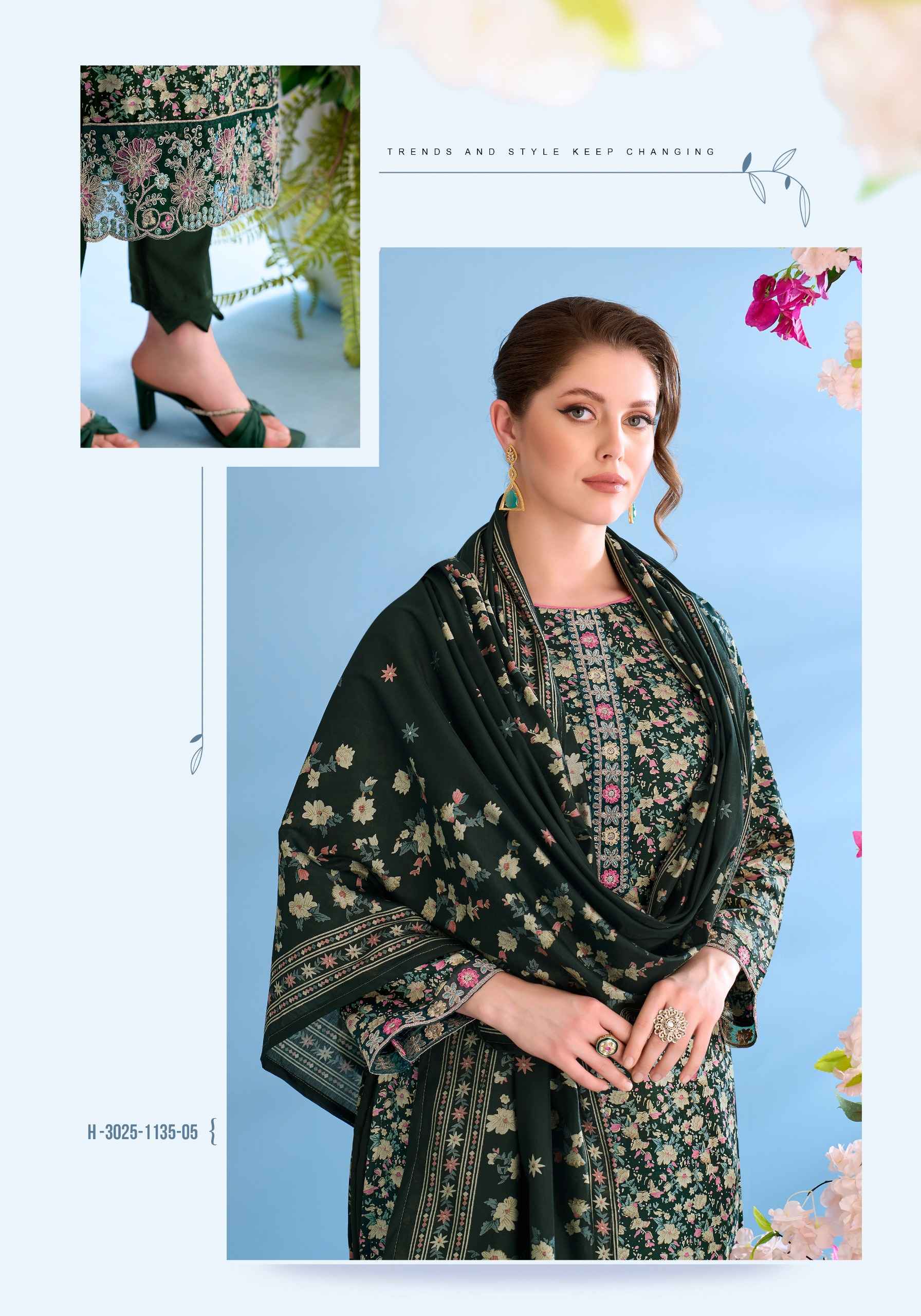 Alok Phulwari Zam Dress Material 6 pcs Catalogue