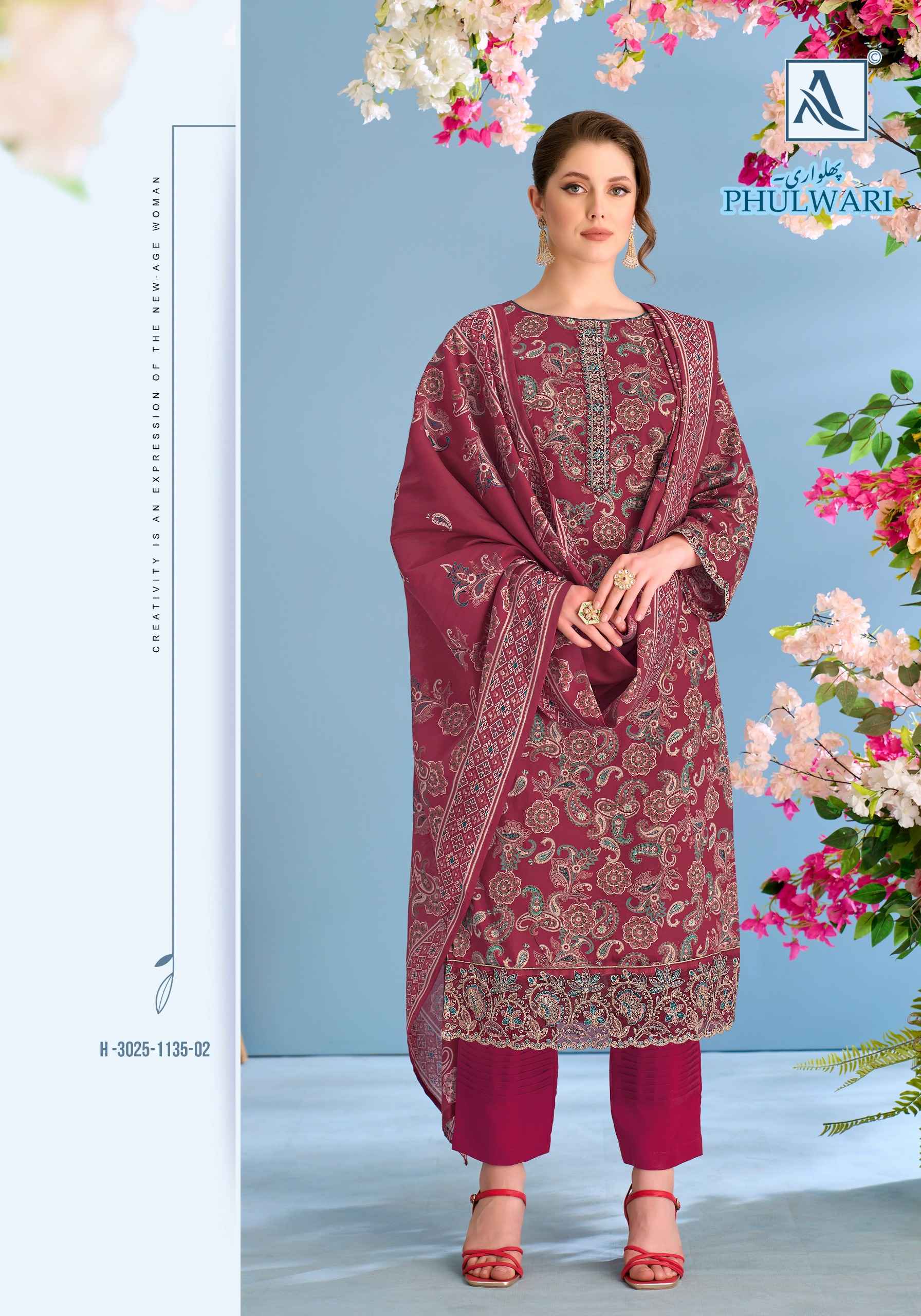 Alok Phulwari Zam Dress Material 6 pcs Catalogue