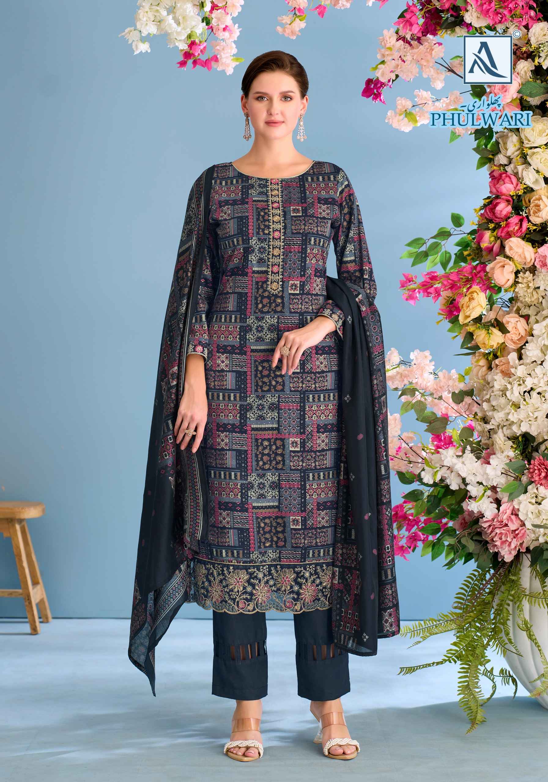 Alok Phulwari Zam Dress Material 6 pcs Catalogue