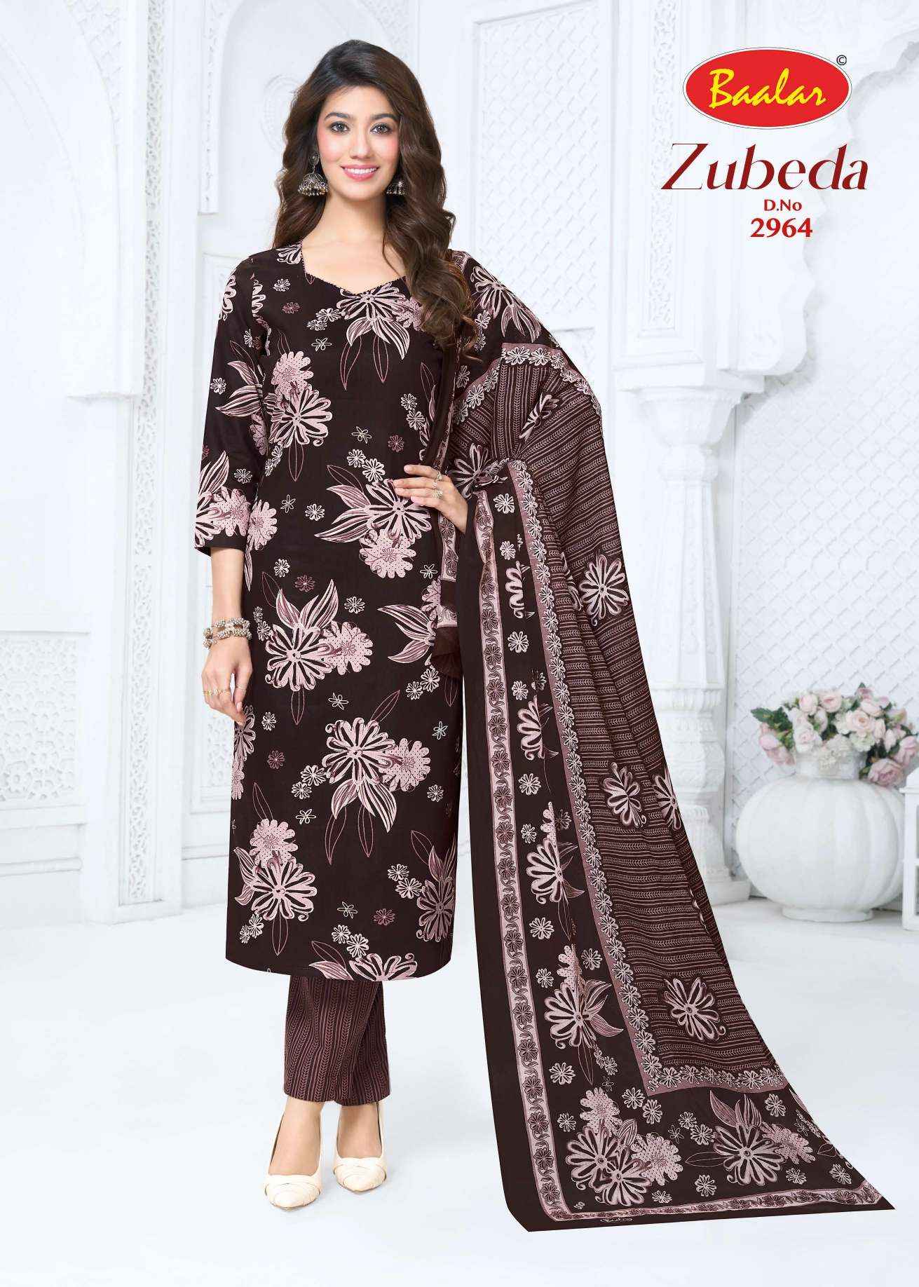 Baalar Zubeda Vol 29 Cotton Dress Material 15 pcs Catalogue