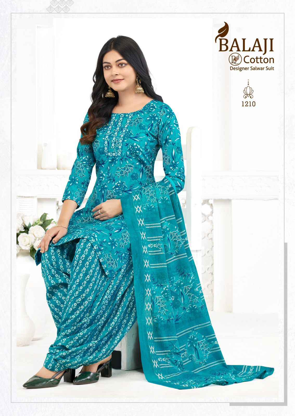 Balaji Sui Dhaga Vol 12 Readymade Cotton Dress 10 pcs Catalogue