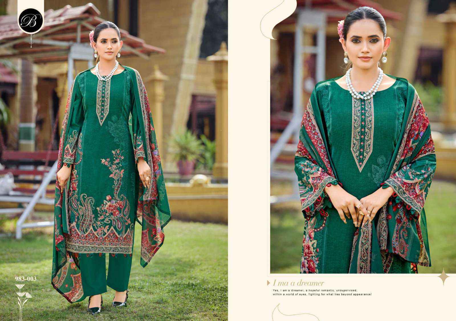 Belliza Farzana Readymade Cotton Suit 8 pcs Catalogue