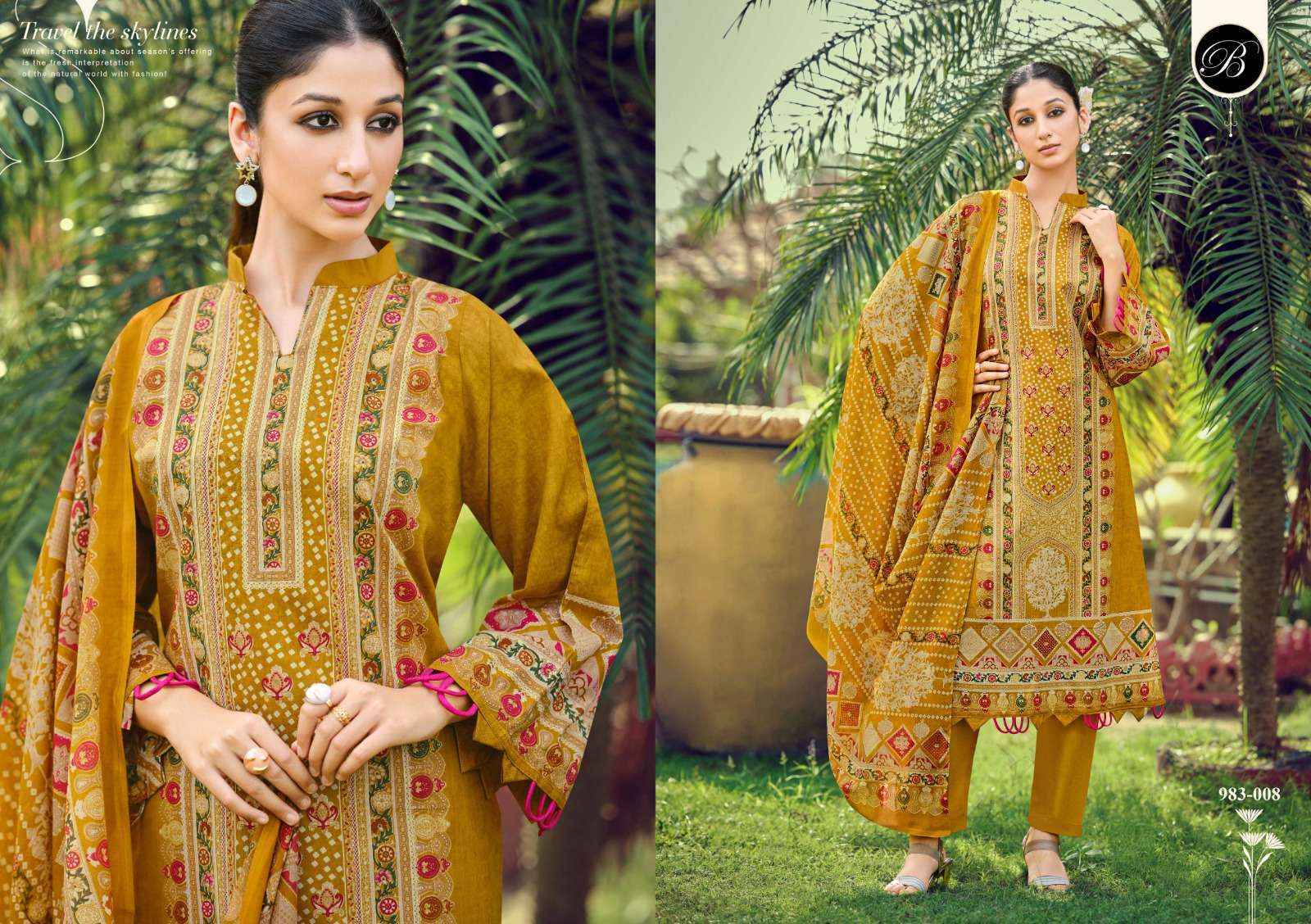 Belliza Farzana Readymade Cotton Suit 8 pcs Catalogue