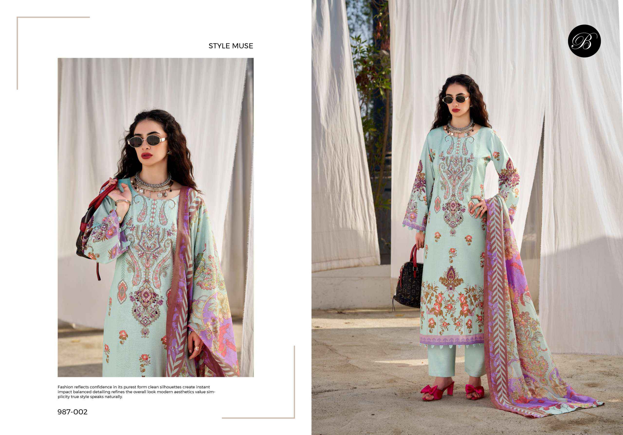 Belliza Naira Vol 147 Cotton Dress Material 8 pcs Cataloge
