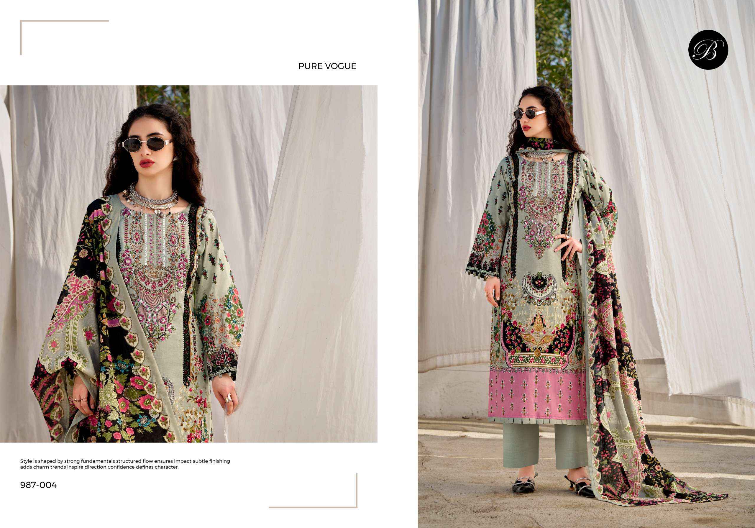 Belliza Naira Vol 147 Cotton Dress Material 8 pcs Cataloge