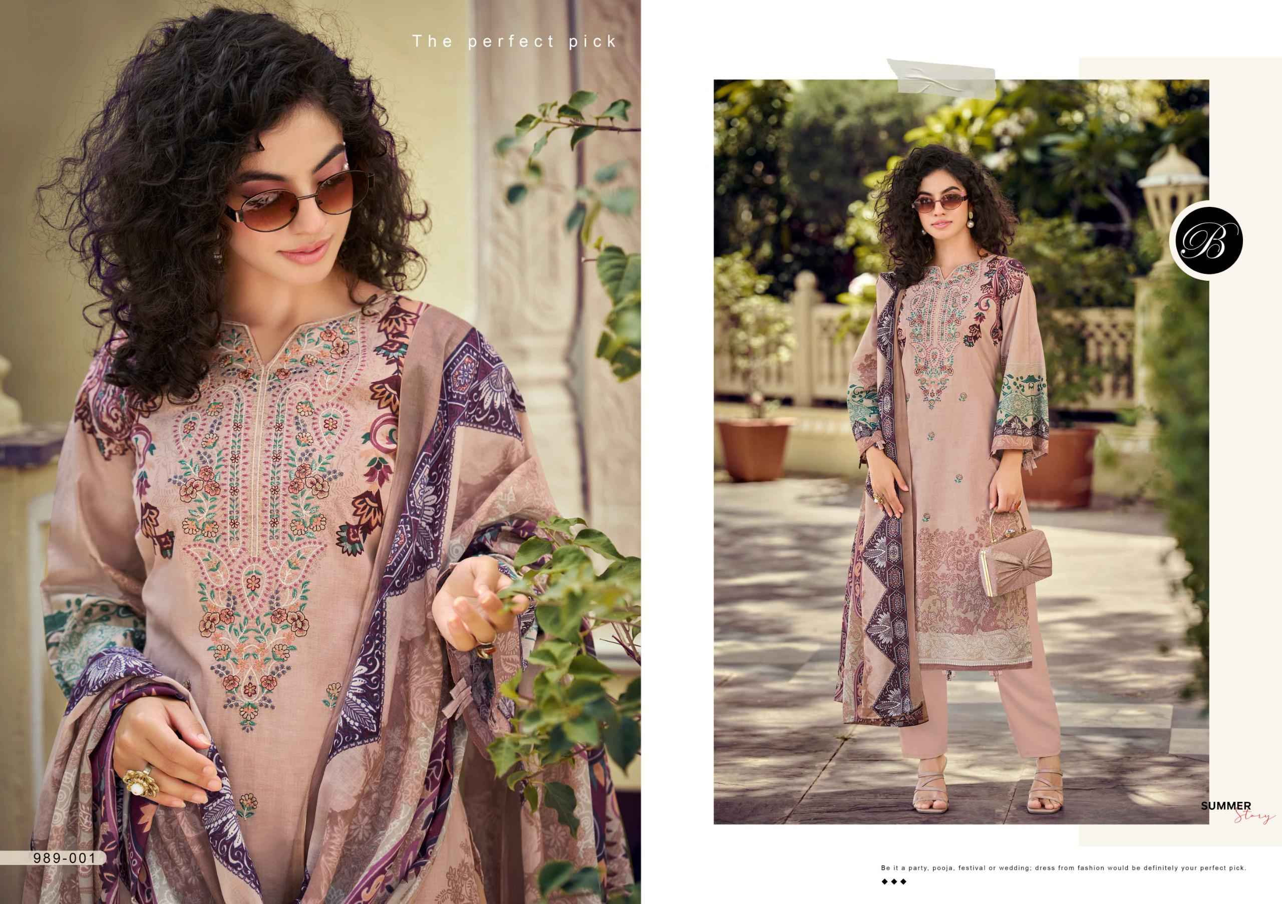 Belliza Naira Vol 148 Cotton Dress Material 8 pcs Cataloge