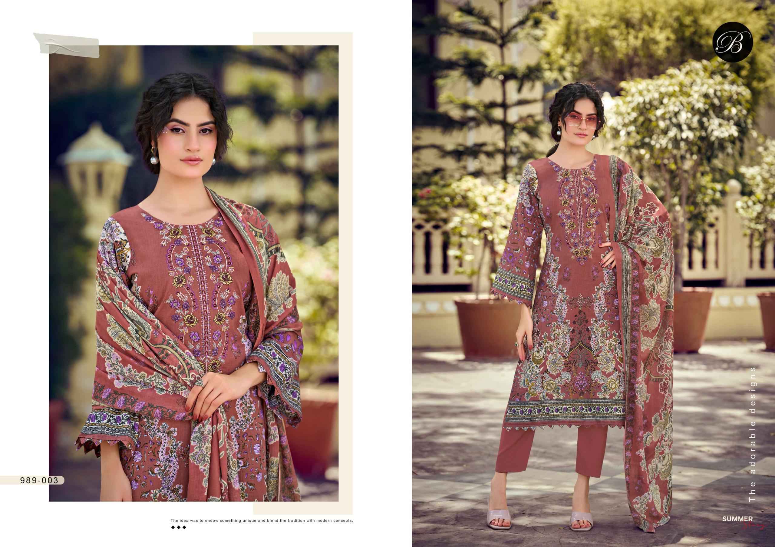 Belliza Naira Vol 148 Cotton Dress Material 8 pcs Cataloge