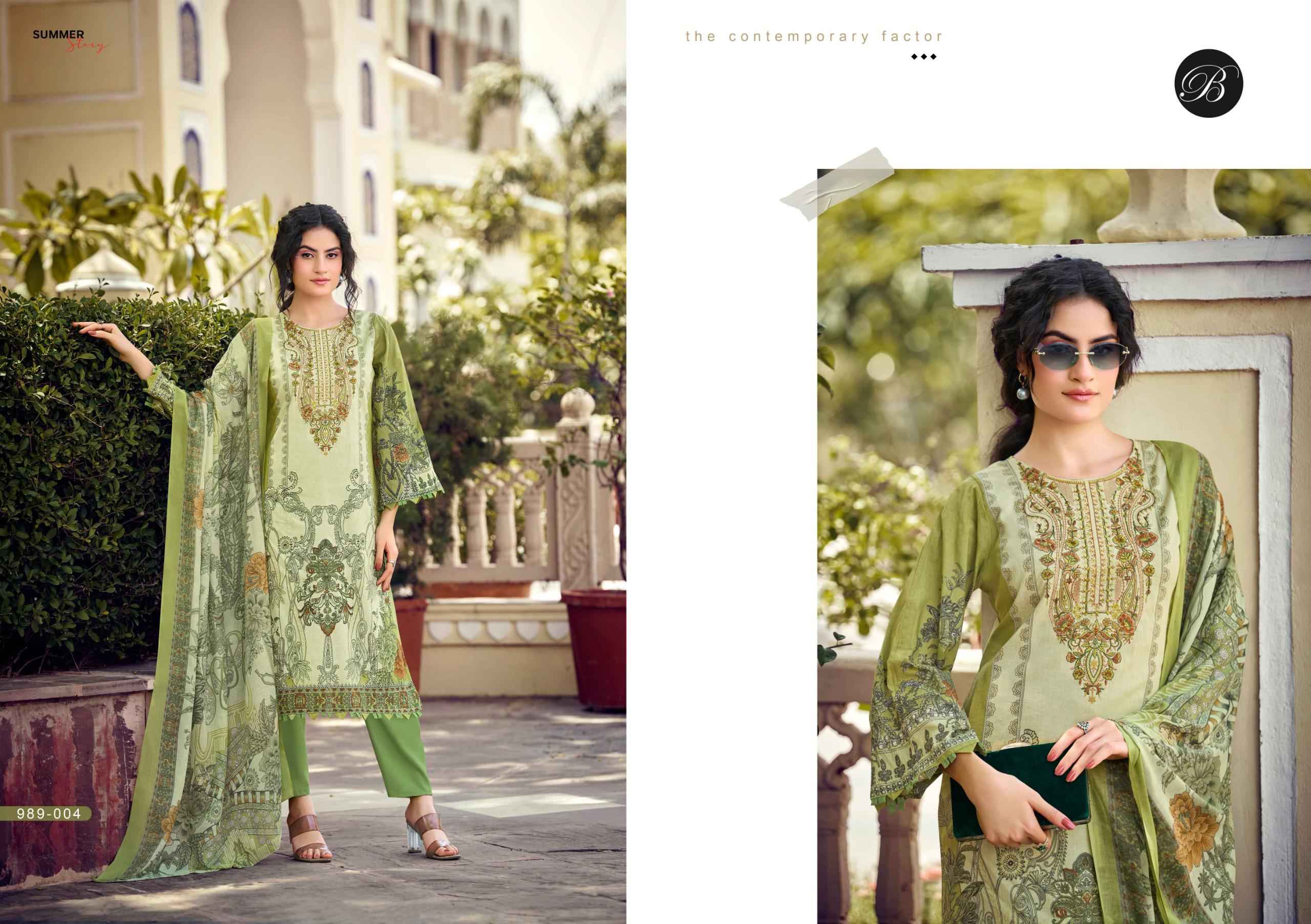 Belliza Naira Vol 148 Cotton Dress Material 8 pcs Cataloge
