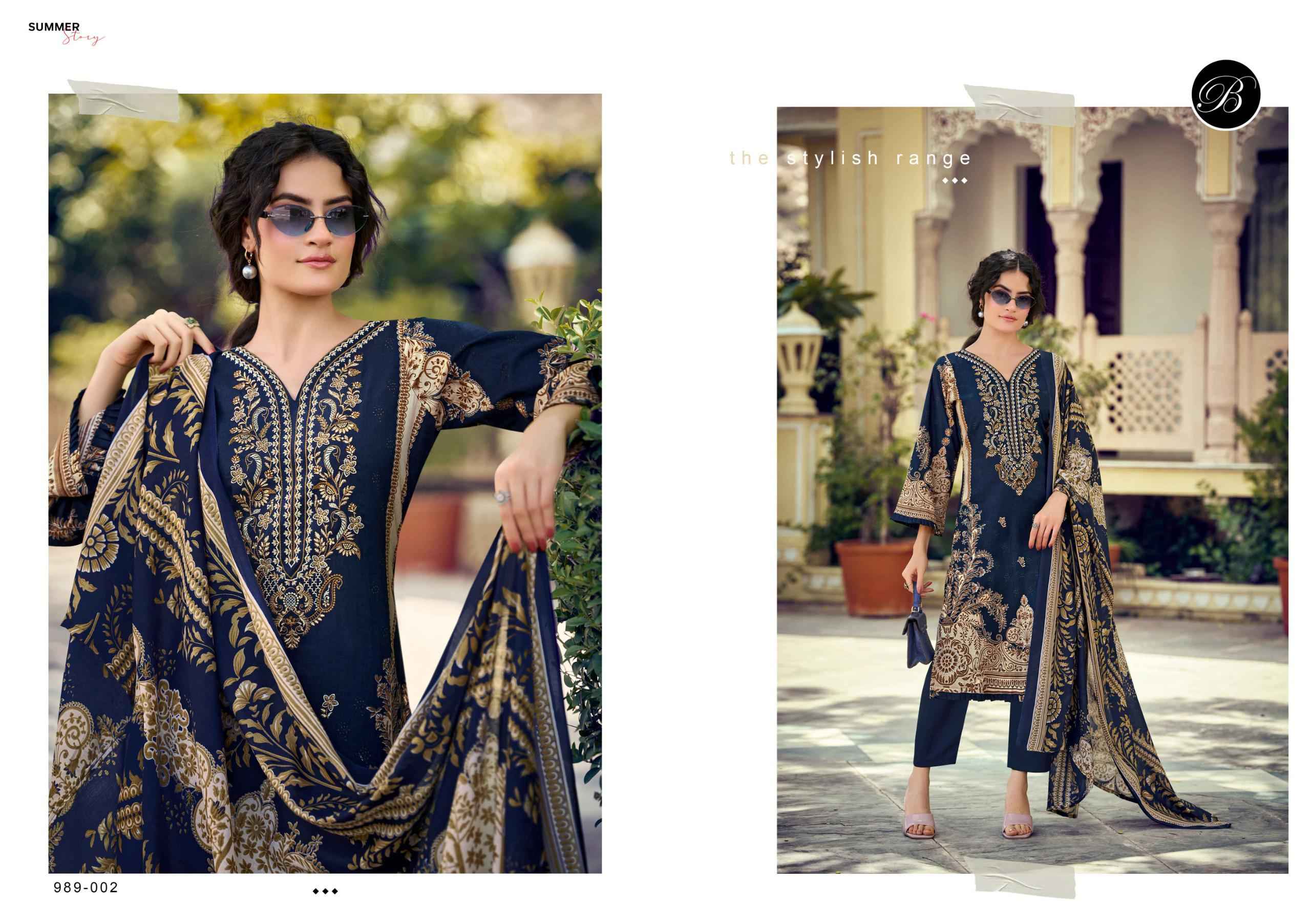 Belliza Naira Vol 148 Cotton Dress Material 8 pcs Cataloge