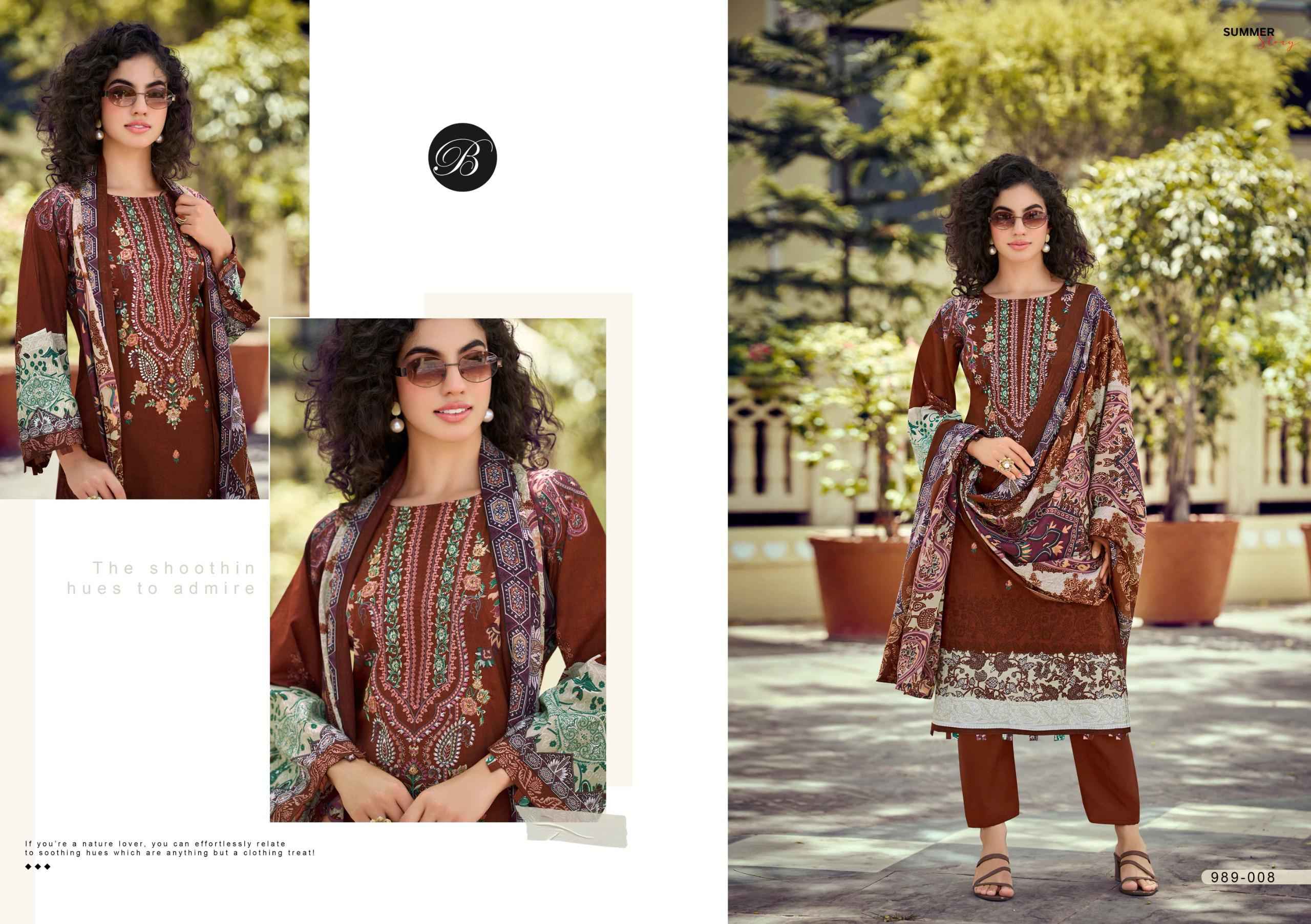 Belliza Naira Vol 148 Cotton Dress Material 8 pcs Cataloge