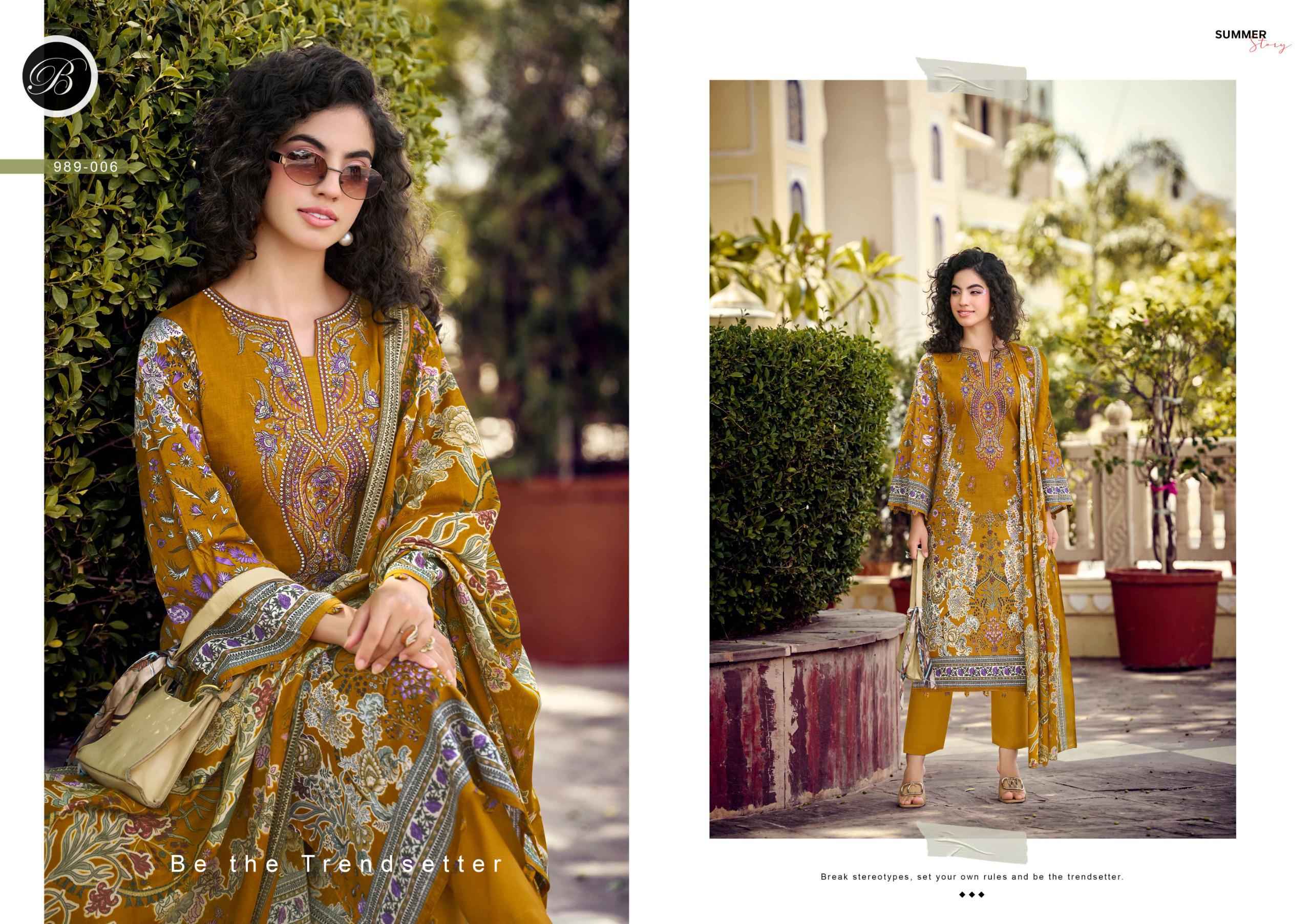 Belliza Naira Vol 148 Cotton Dress Material 8 pcs Cataloge