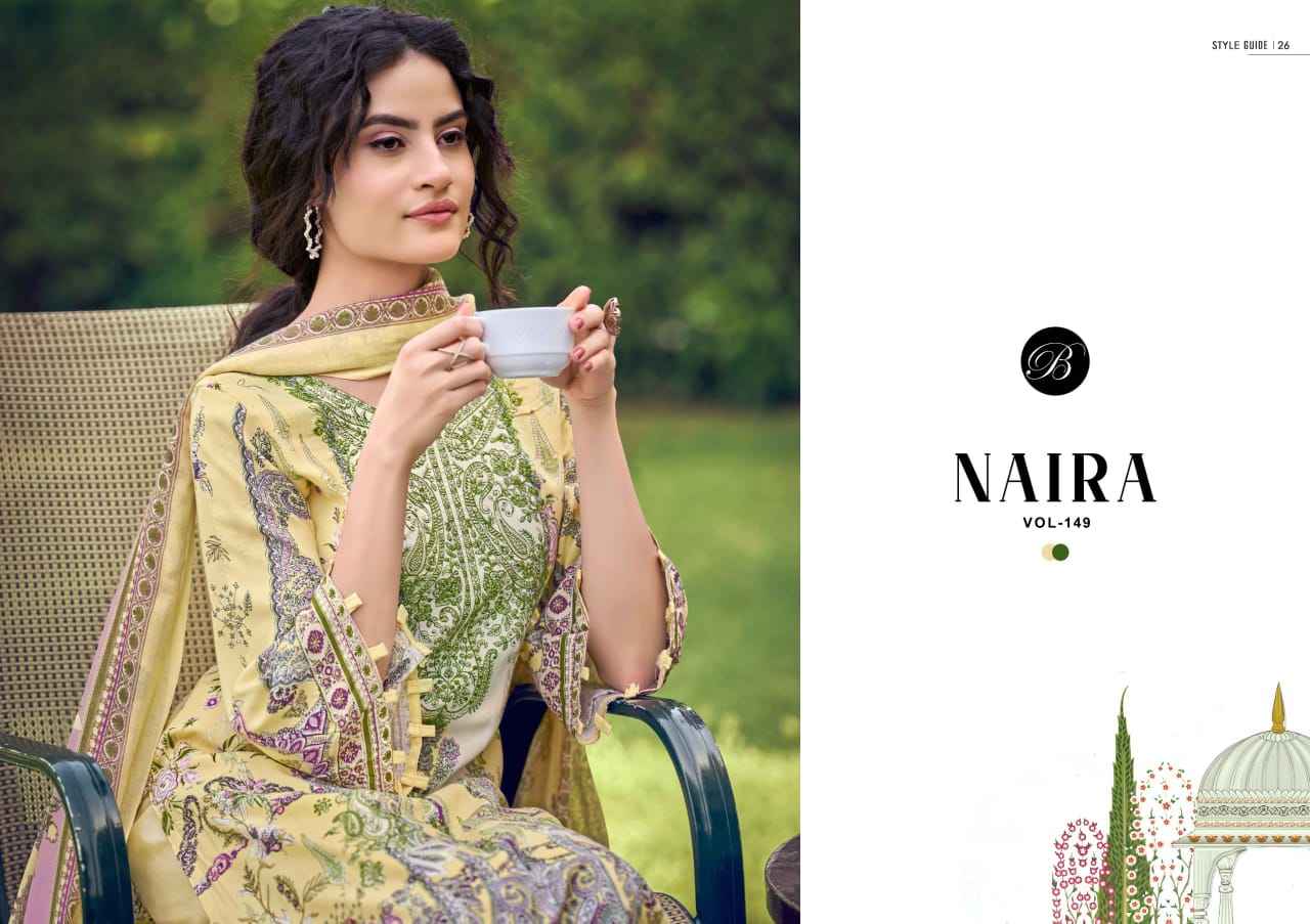 Belliza Naira Vol 149 Cotton Dress Material 8 pcs Cataloge