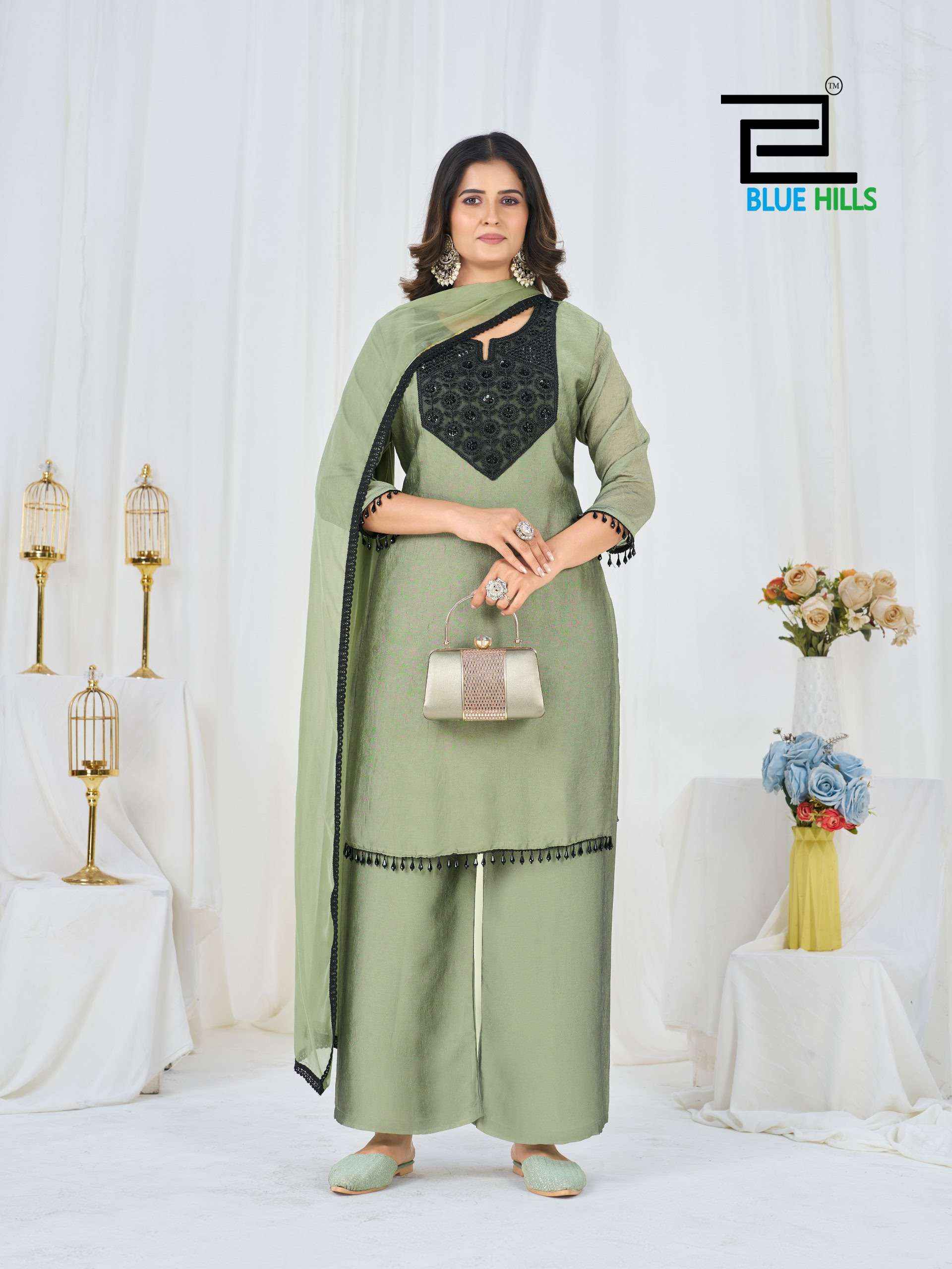 Blue Hills Avantika Rangoli Crush Kurti Combo 4 pcs Catalogue