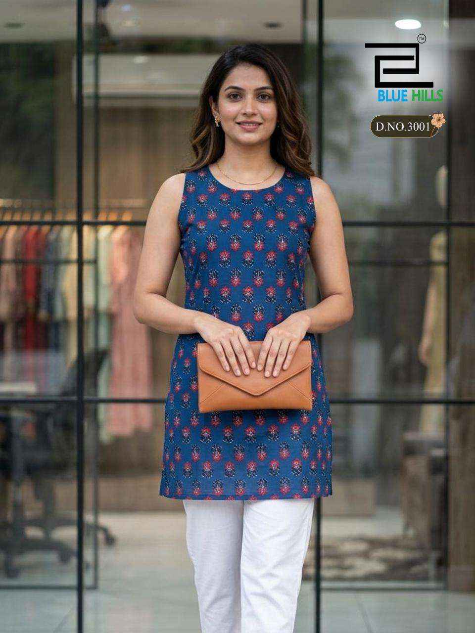Blue Hills Queen Vol 3 Short Cotton Top 6 pcs Catalogue