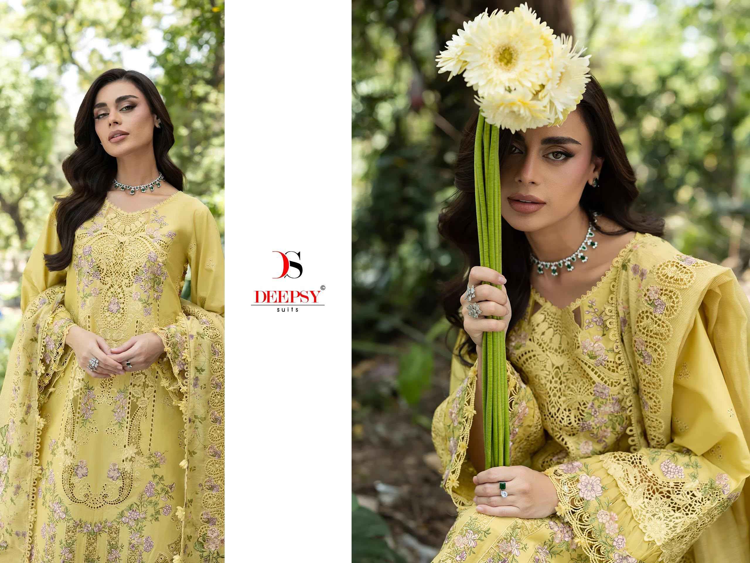 Deepsy Elaf Premium Vol 6 Cotton Dress Material 6 pcs Catalogue