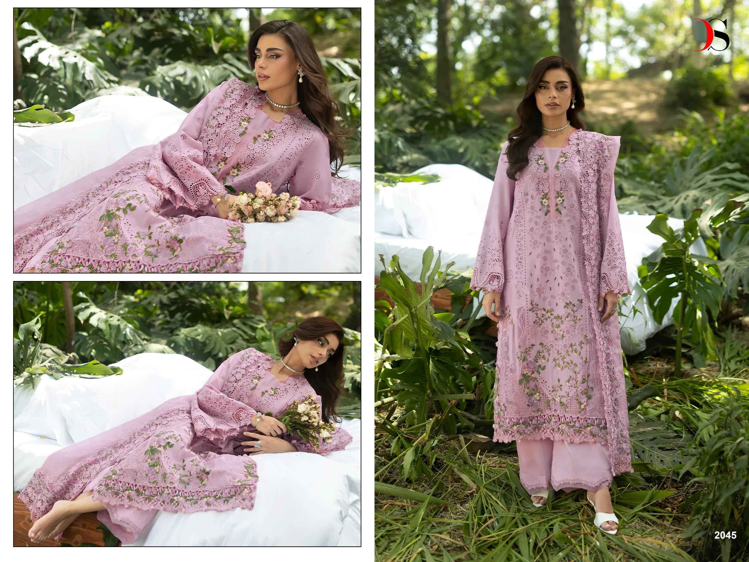 Deepsy Elaf Premium Vol 6 Cotton Dress Material 6 pcs Catalogue