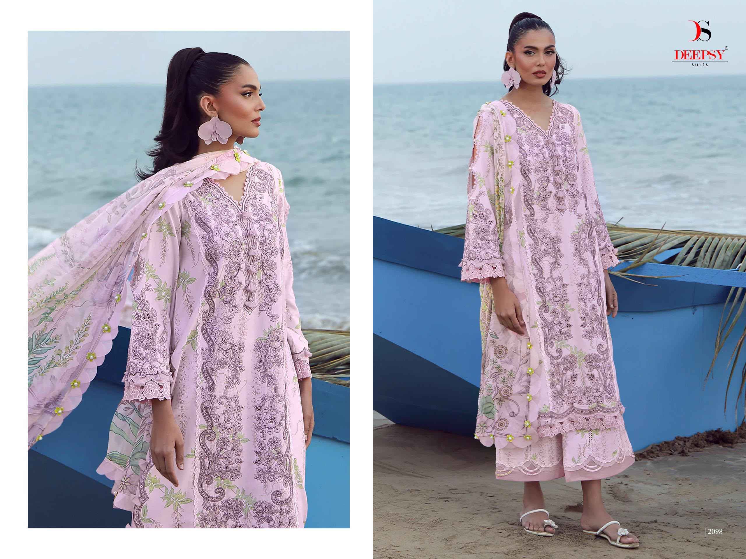 Deepsy Jade Flora Premium Vol 2 Cotton Dress Material 8 pcs Catalogue