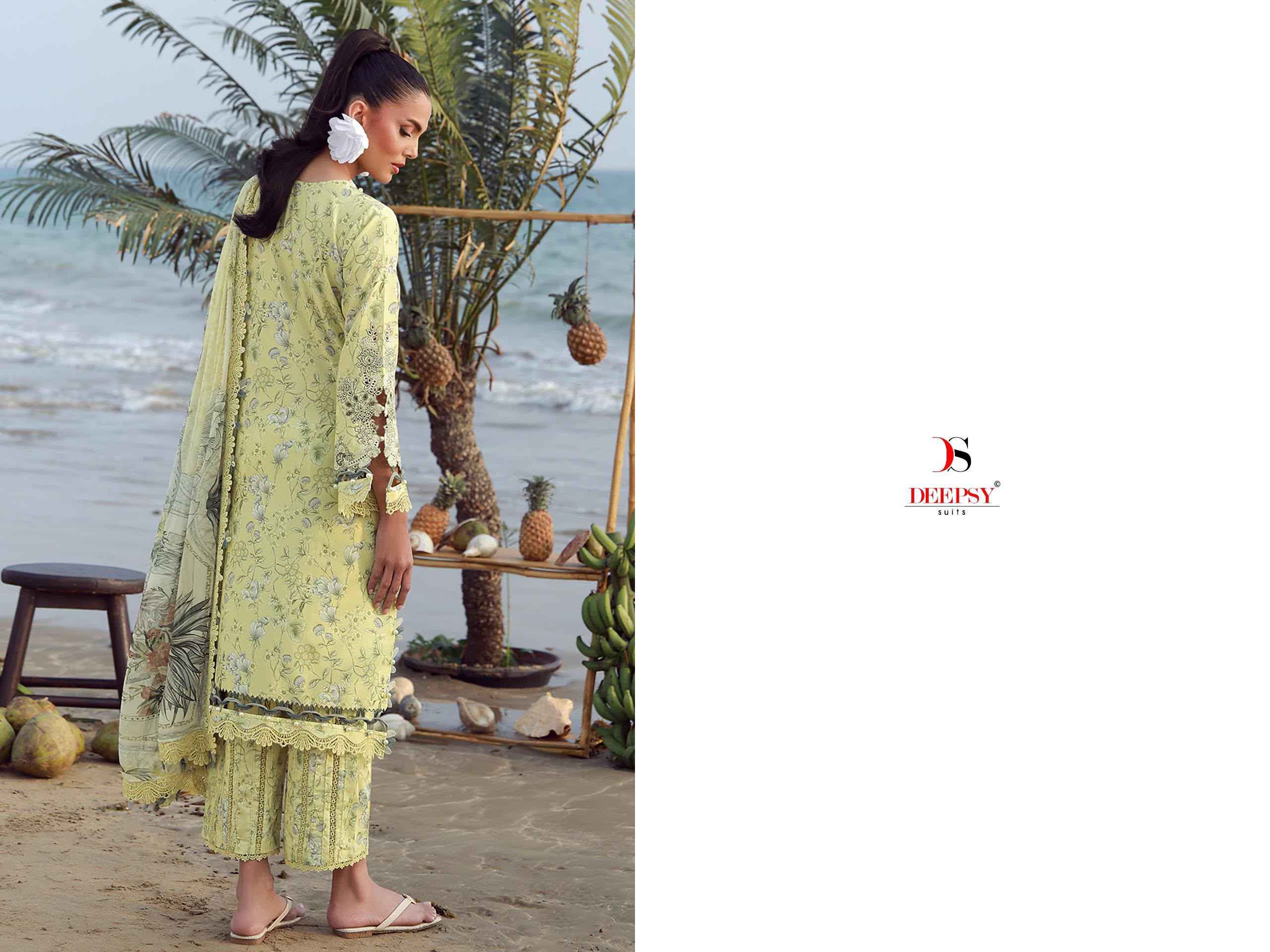 Deepsy Jade Flora Premium Vol 2 Cotton Dress Material 8 pcs Catalogue