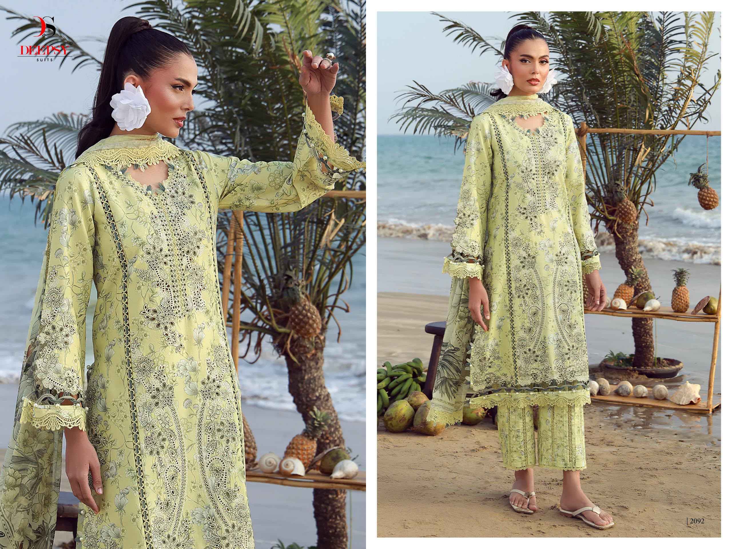 Deepsy Jade Flora Premium Vol 2 Cotton Dress Material 8 pcs Catalogue