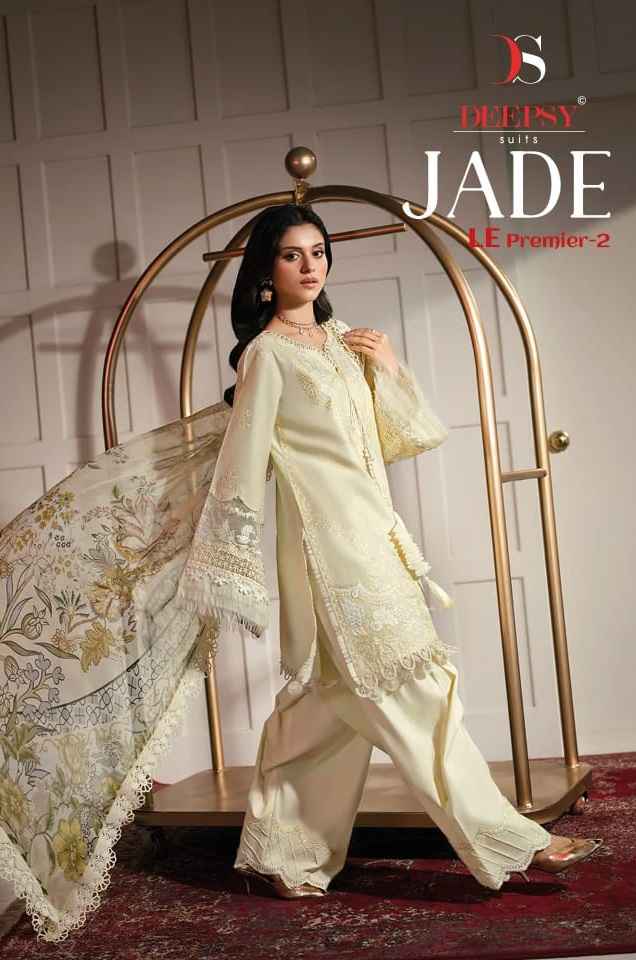 Deepsy Jade Le Premier Vol 2 Cotton Dress Material 4 pcs Catalogue