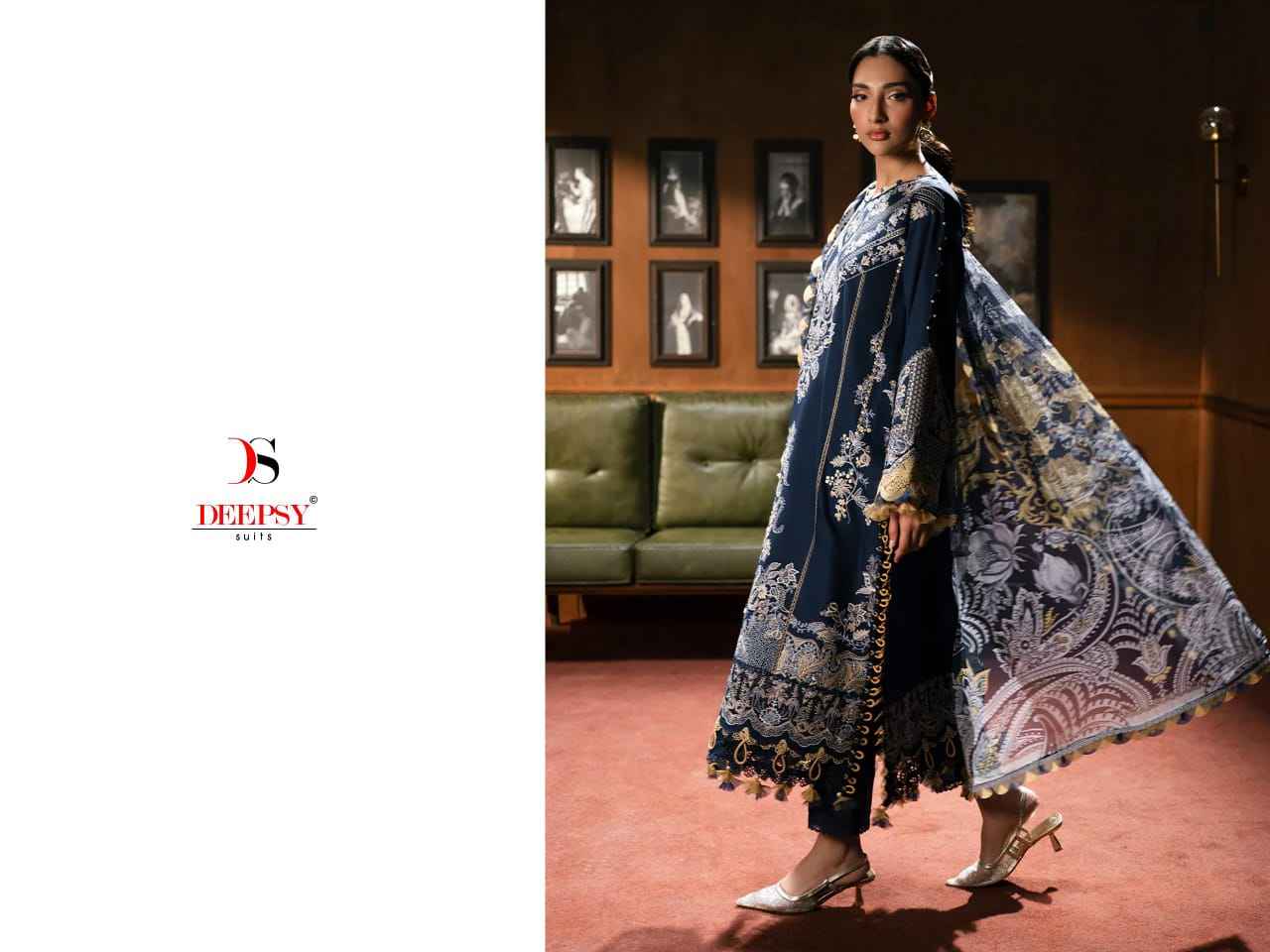 Deepsy Jade Le Premier Vol 2 Cotton Dress Material 4 pcs Catalogue