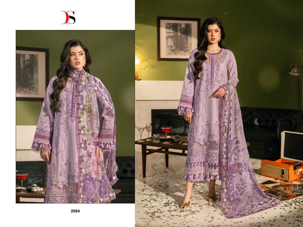 Deepsy Jade Le Premier Vol 2 Cotton Dress Material 4 pcs Catalogue