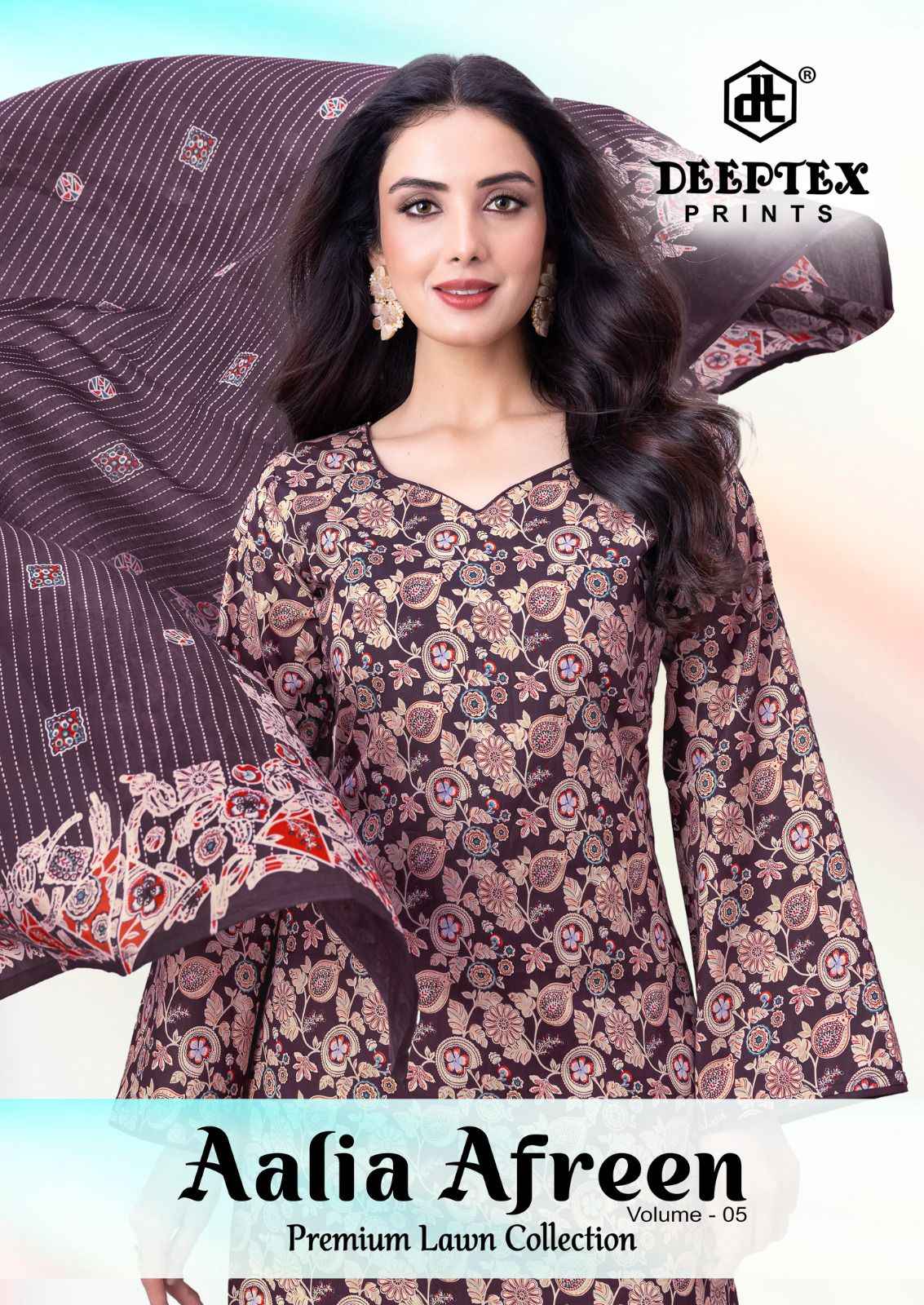 Deeptex Aalia Afreen Vol 5 Cotton Dress Material 8 pcs Catalogue