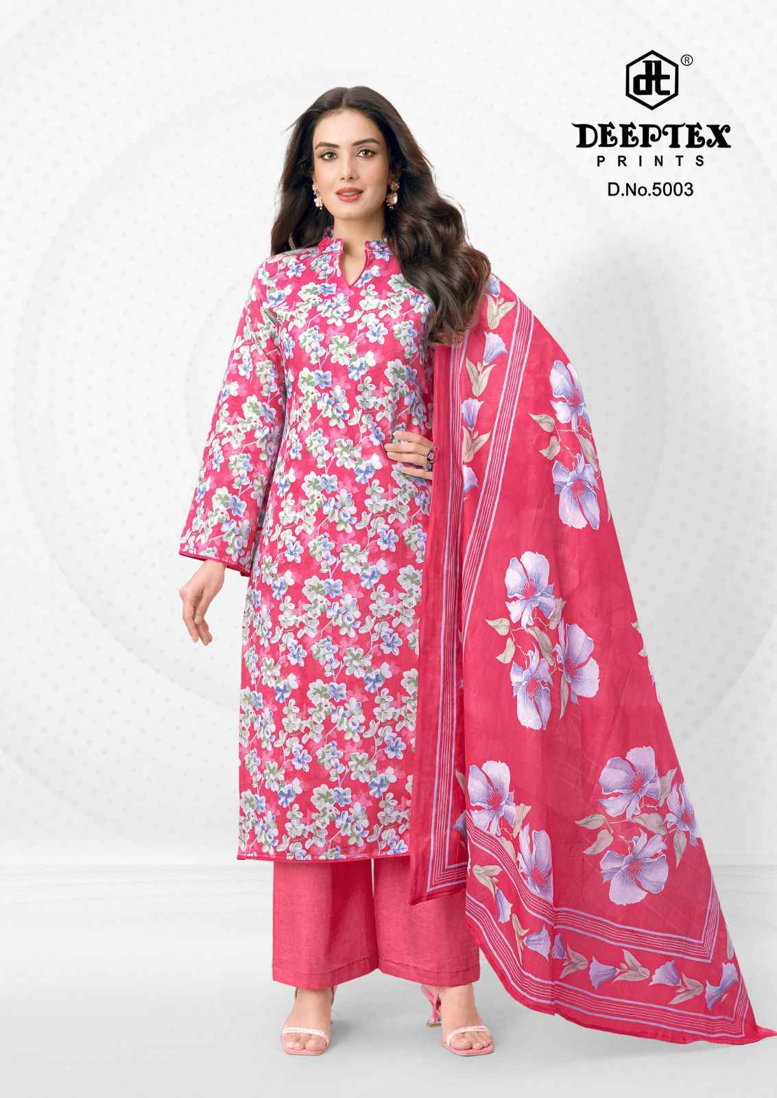 Deeptex Aalia Afreen Vol 5 Cotton Dress Material 8 pcs Catalogue