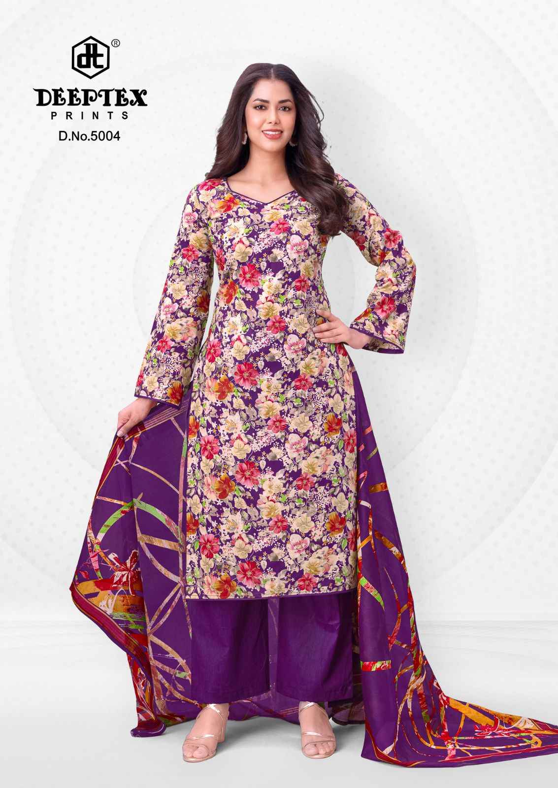 Deeptex Aalia Afreen Vol 5 Cotton Dress Material 8 pcs Catalogue