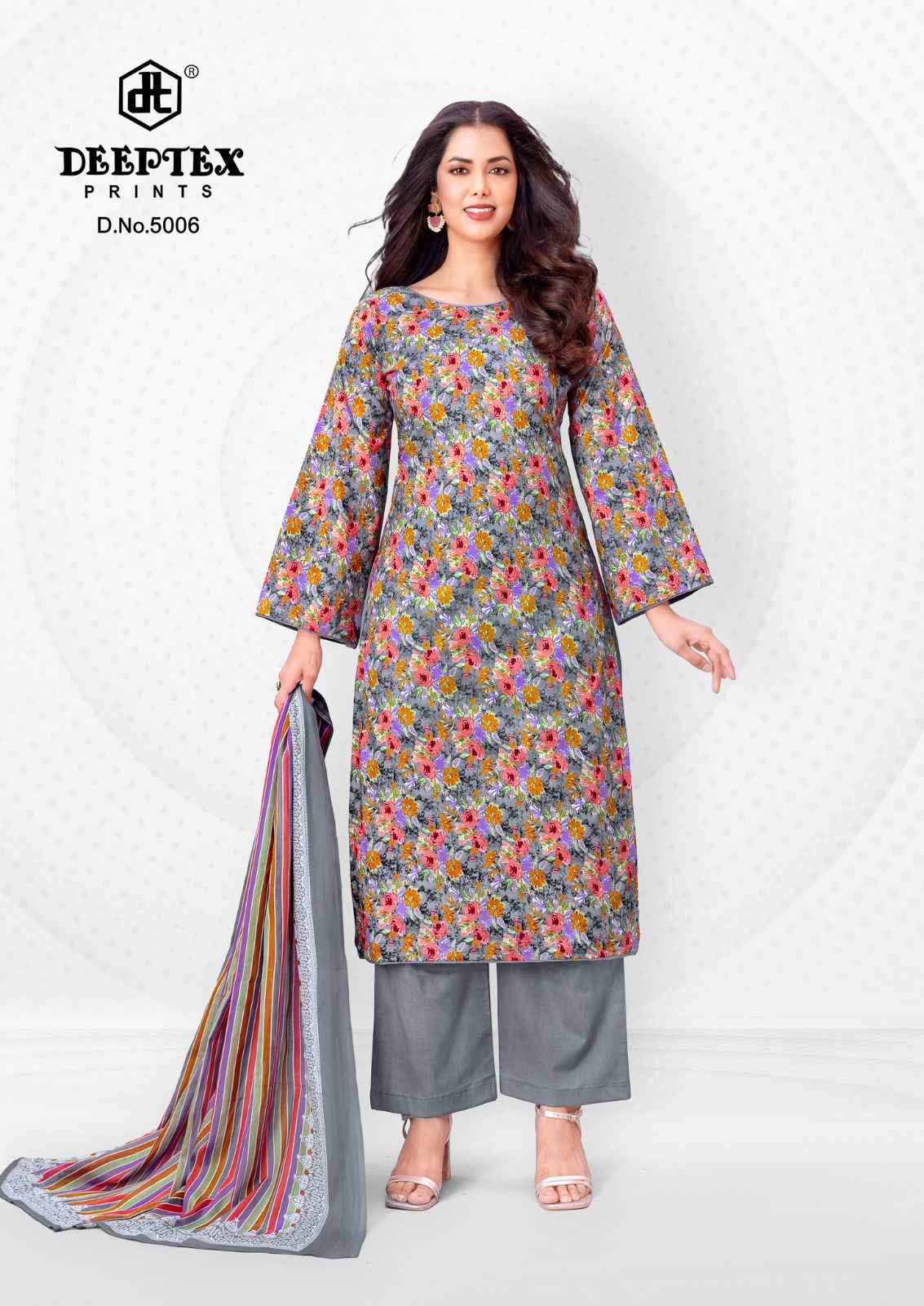Deeptex Aalia Afreen Vol 5 Cotton Dress Material 8 pcs Catalogue