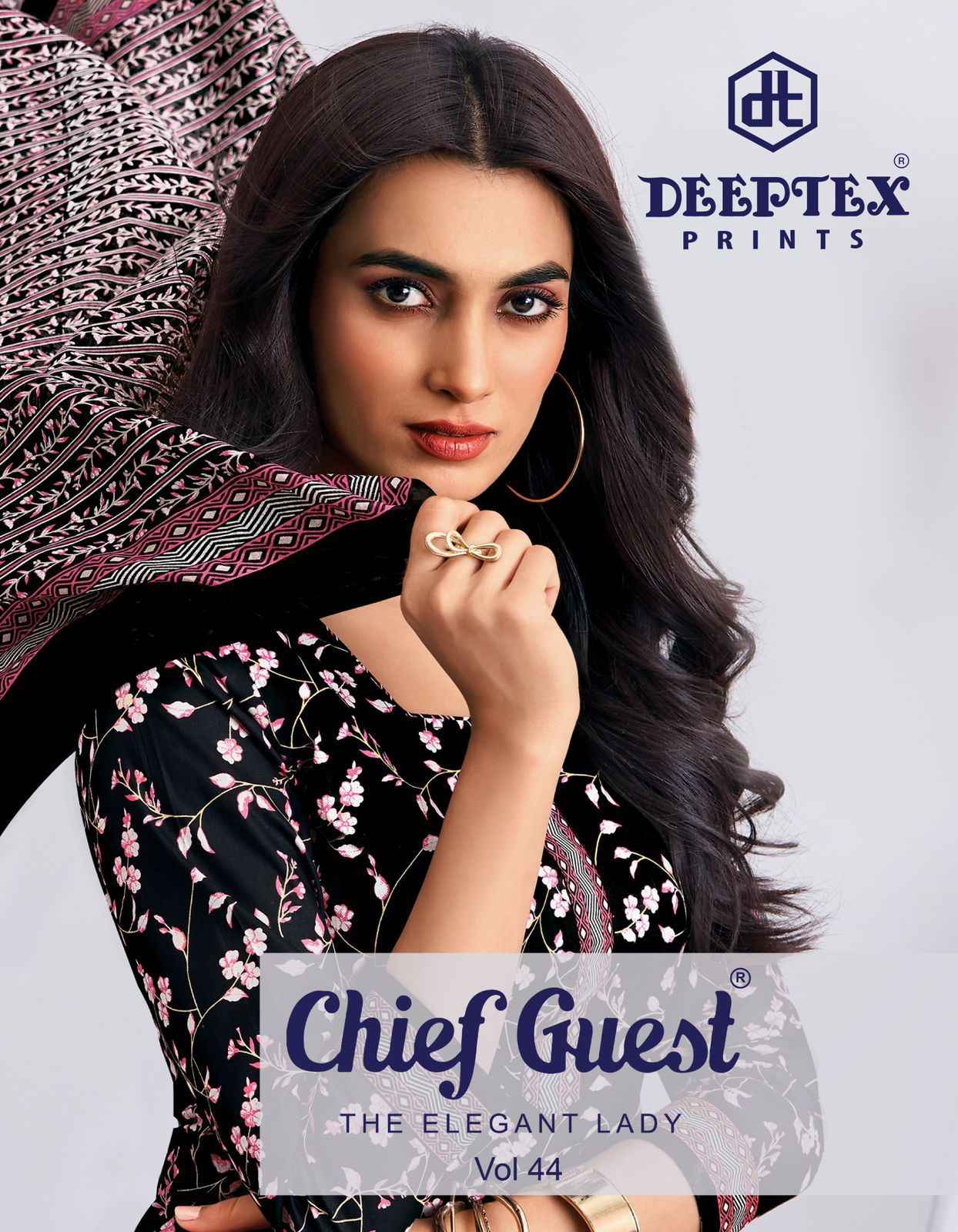 Deeptex Chief Guest Vol 44 Cotton Dress Material 15 pcs Catalogue