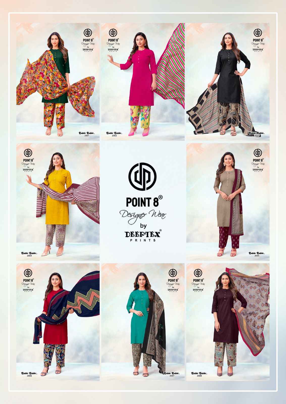 Deeptex Kabhi Kabhi Vol 2 Readymade Cotton Dress 8 pcs Catalogue
