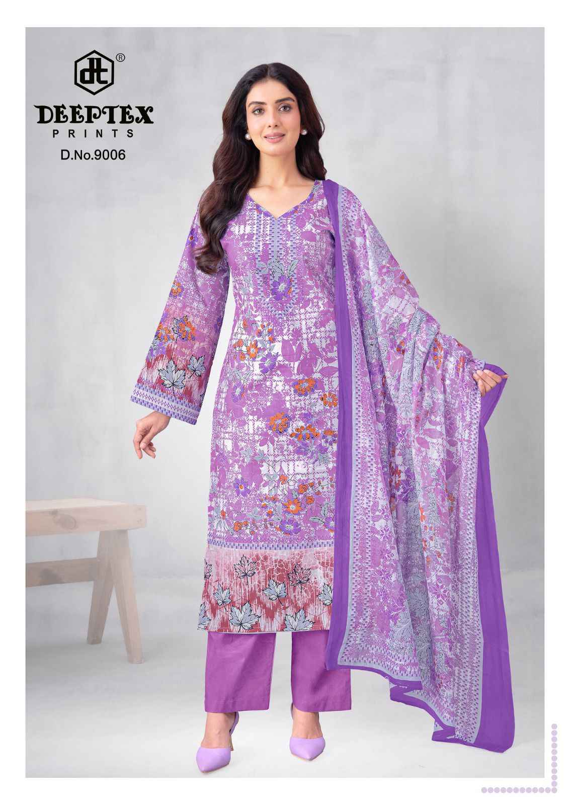 Deeptex Roohi Zara Vol 9 Readymade Lawn Cotton Dress 8 pcs Catalogue