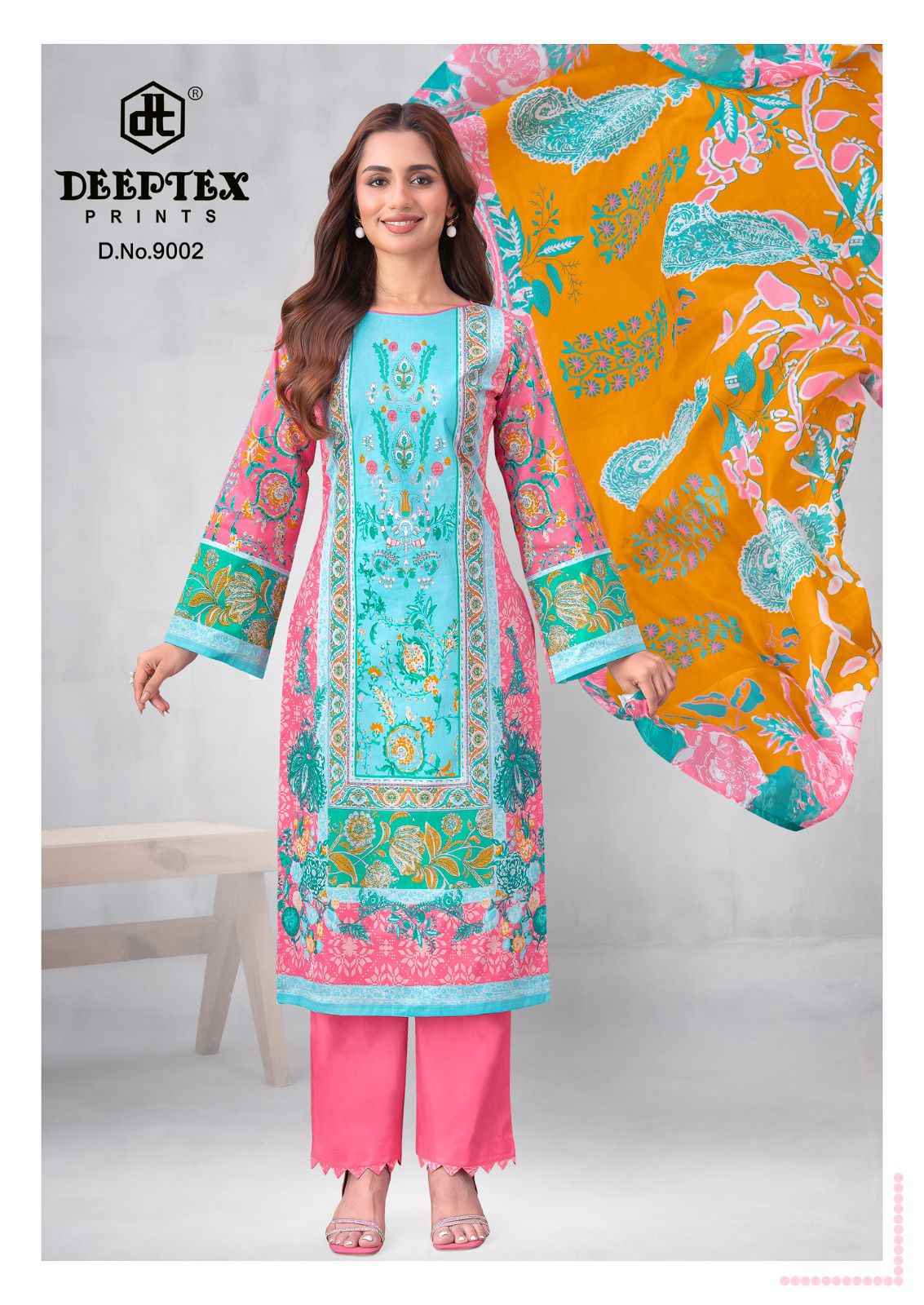 Deeptex Roohi Zara Vol 9 Readymade Lawn Cotton Dress 8 pcs Catalogue