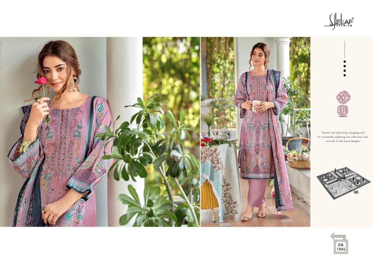 Elaf Premium Asra Jofa Vol 1 Cotton Dress Material 8 pcs Catalogue