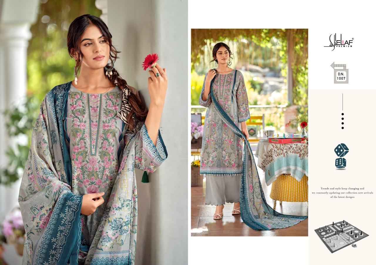 Elaf Premium Asra Jofa Vol 1 Cotton Dress Material 8 pcs Catalogue