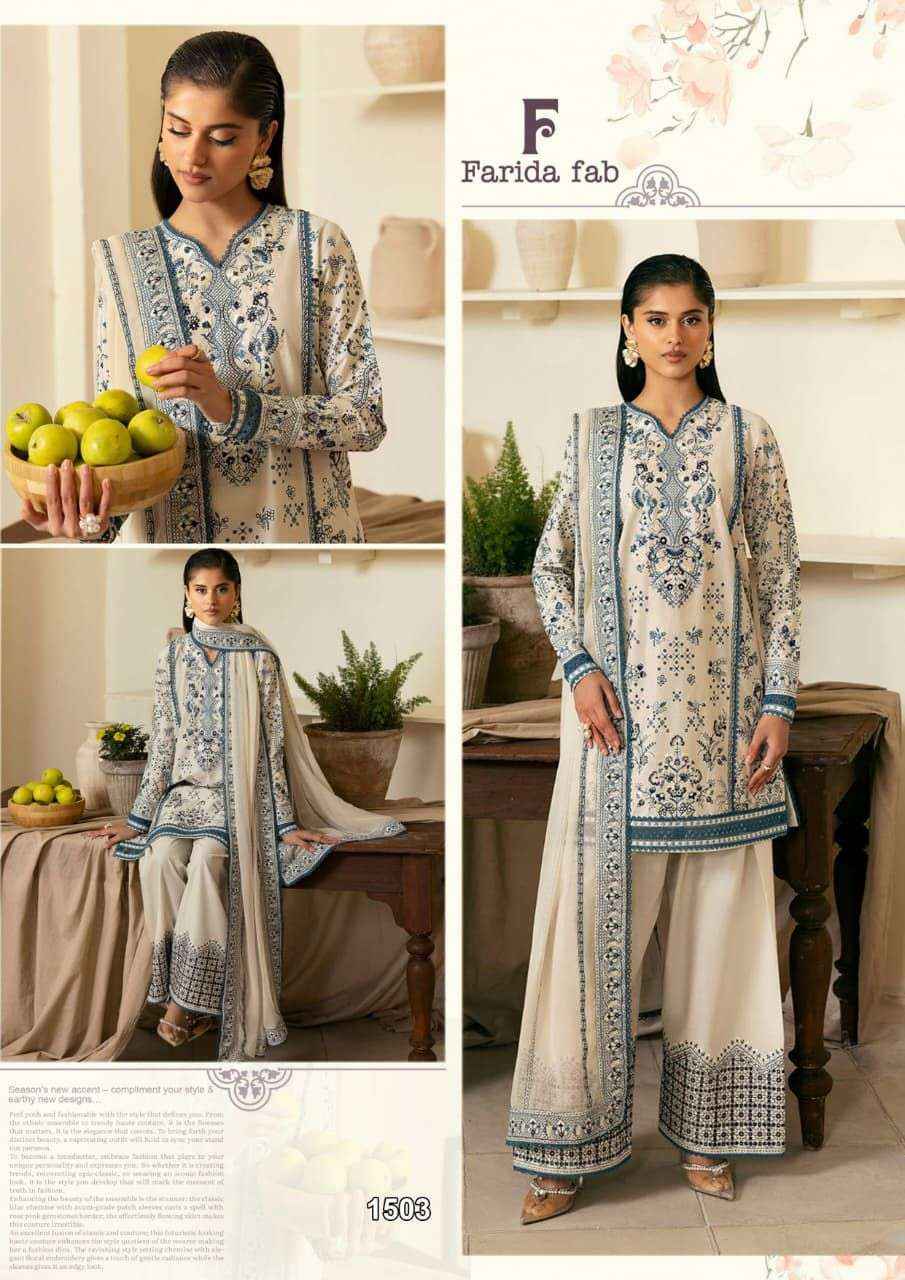 Farida Fab Crimson Vol 15 Readymade Cotton Dress 6 pcs Catalogue