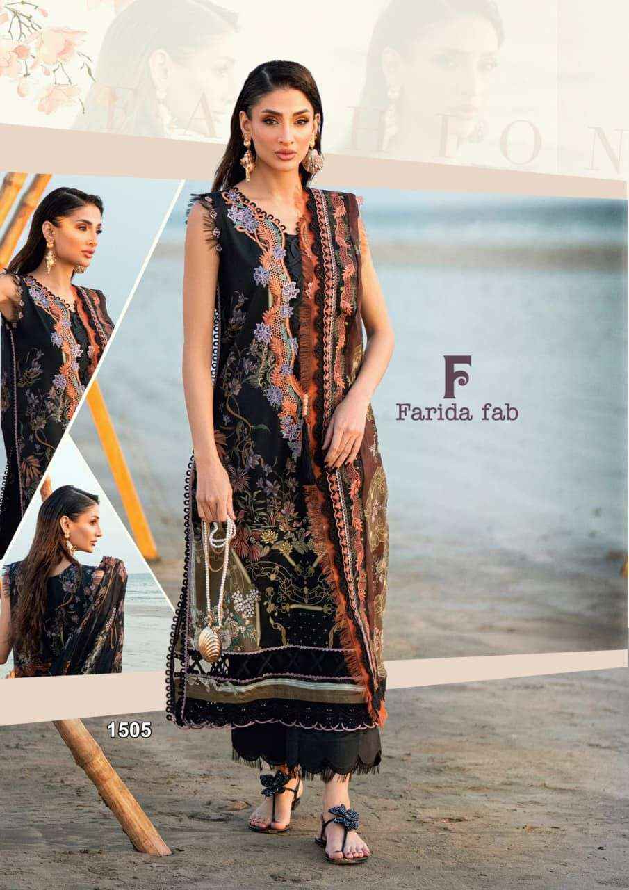 Farida Fab Crimson Vol 15 Readymade Cotton Dress 6 pcs Catalogue