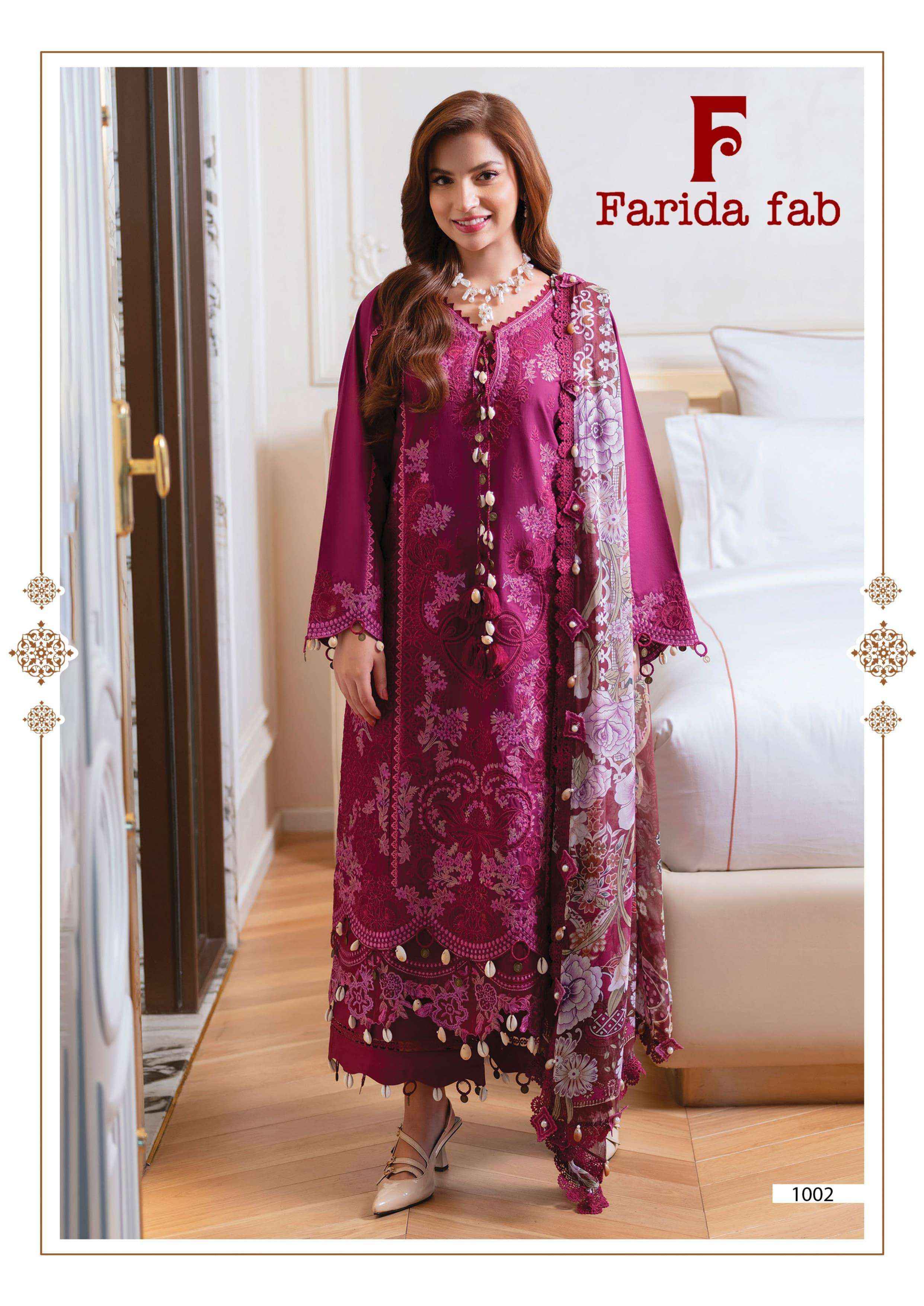 Farida Fab Julfat Vol 11 Readymade Cotton Dress 6 pcs Catalogue