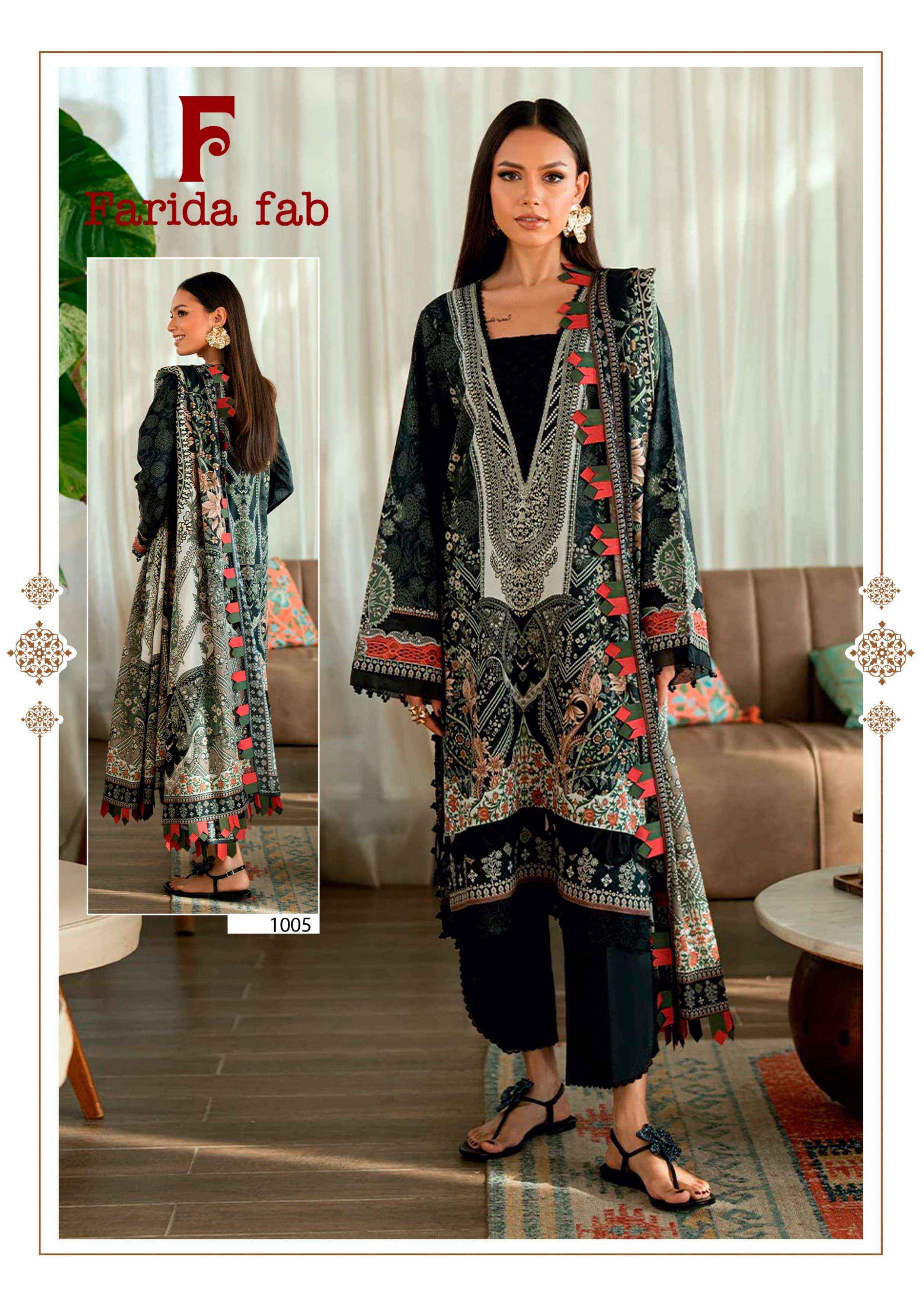 Farida Fab Julfat Vol 11 Readymade Cotton Dress 6 pcs Catalogue