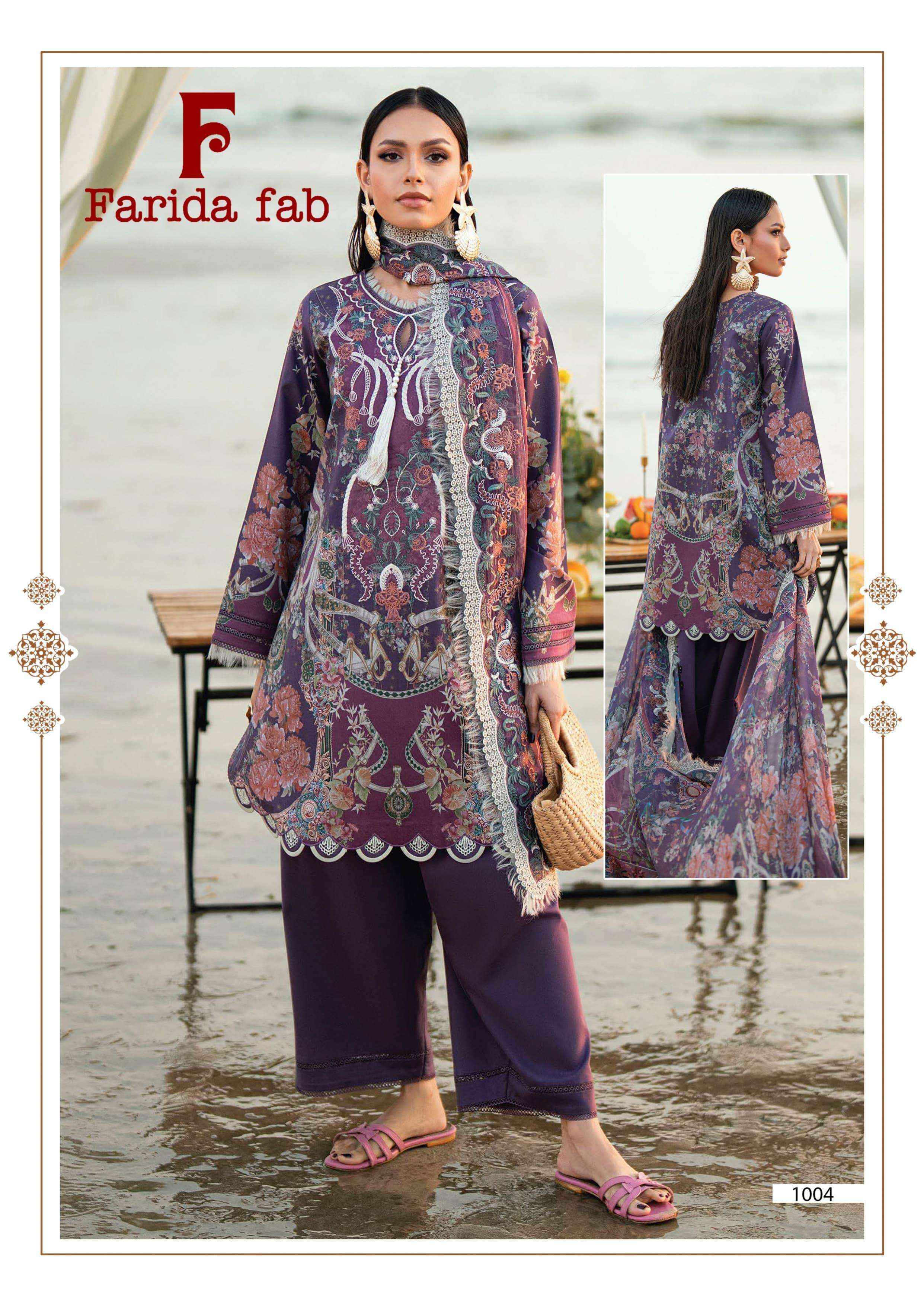 Farida Fab Julfat Vol 11 Readymade Cotton Dress 6 pcs Catalogue