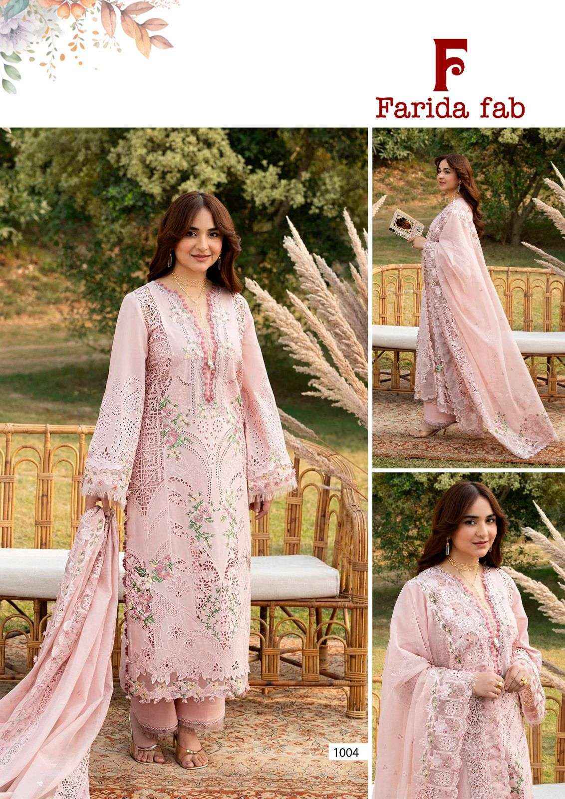 Farida Fab Mau Summary Readymade Cotton Dress 6 pcs Catalogue