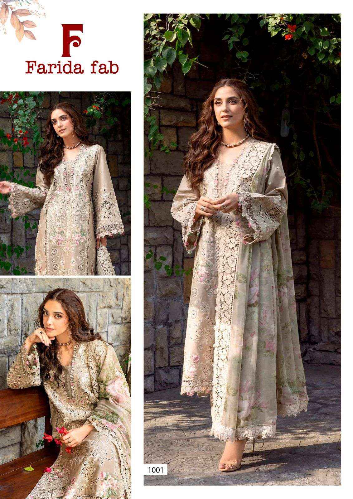 Farida Fab Mau Summary Readymade Cotton Dress 6 pcs Catalogue