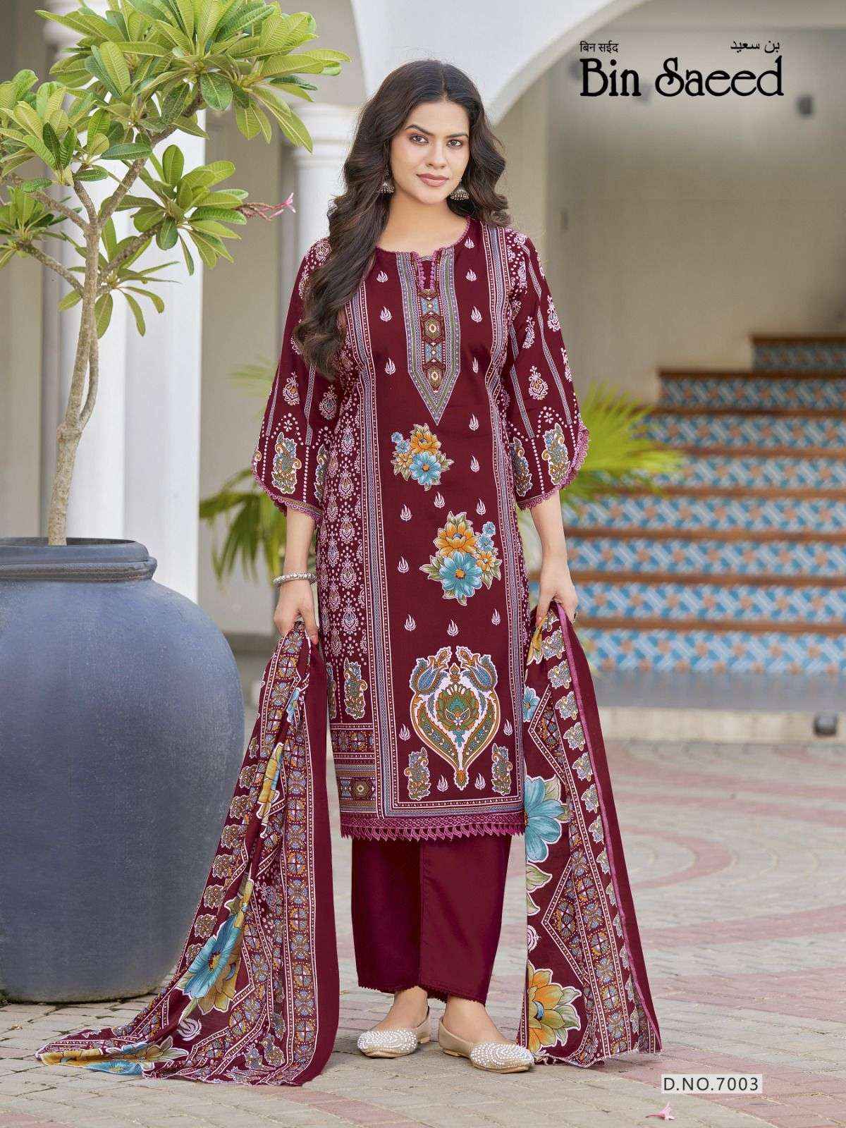 Ganesha Bin Saeed Vol 7 Cotton Dress Material 8 pcs Catalogue