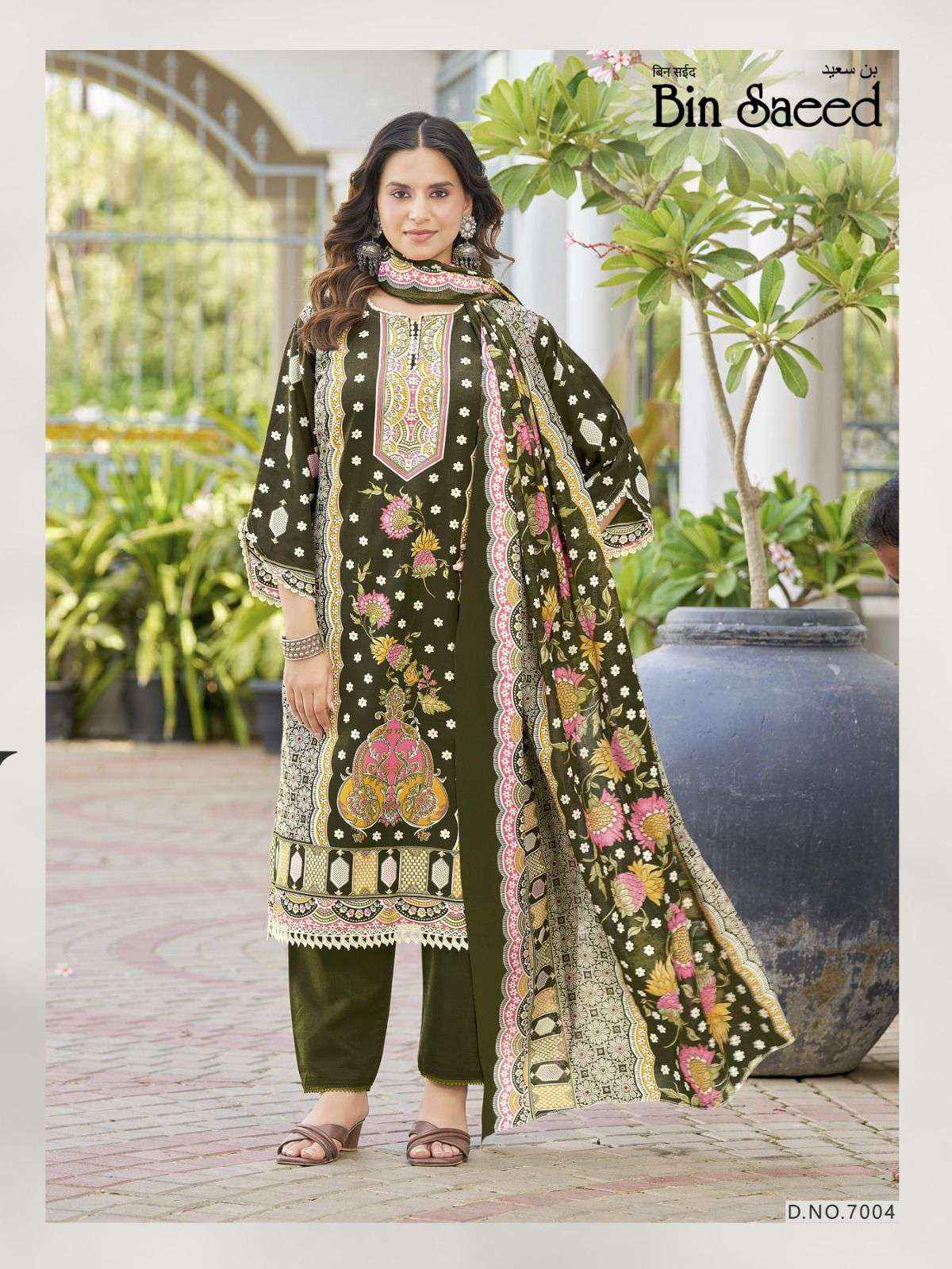 Ganesha Bin Saeed Vol 7 Cotton Dress Material 8 pcs Catalogue
